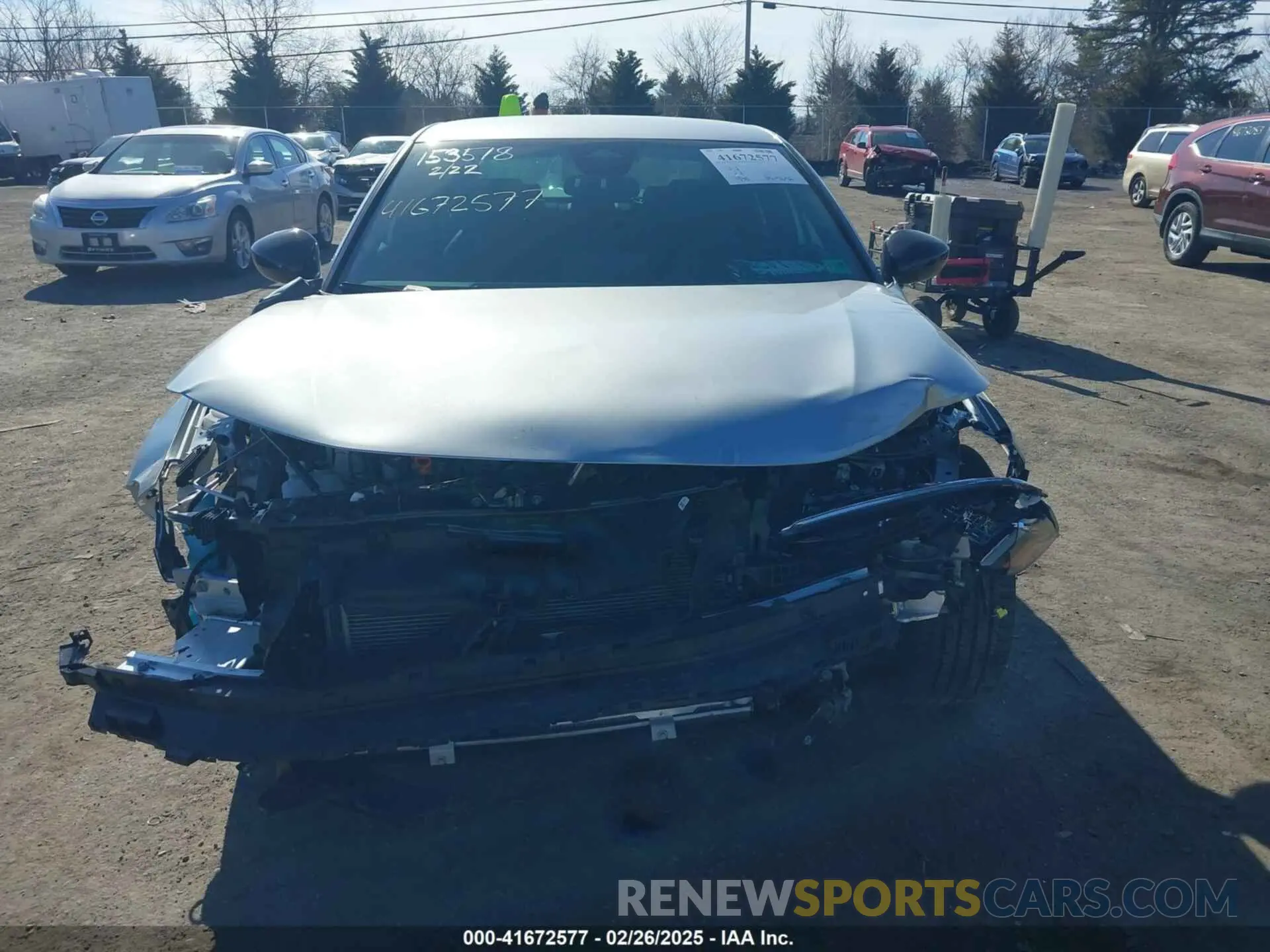 12 fotografías del automóvil dañado 2HGFE2F54SH566821 HONDA CIVIC 2025