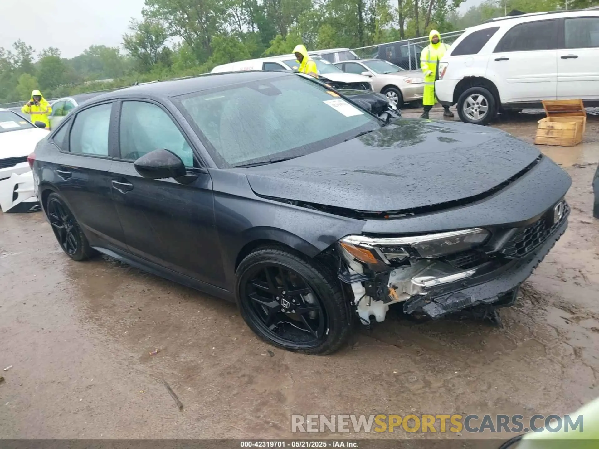 1 fotografías del automóvil dañado 2HGFE2F54SH574868 HONDA CIVIC 2025