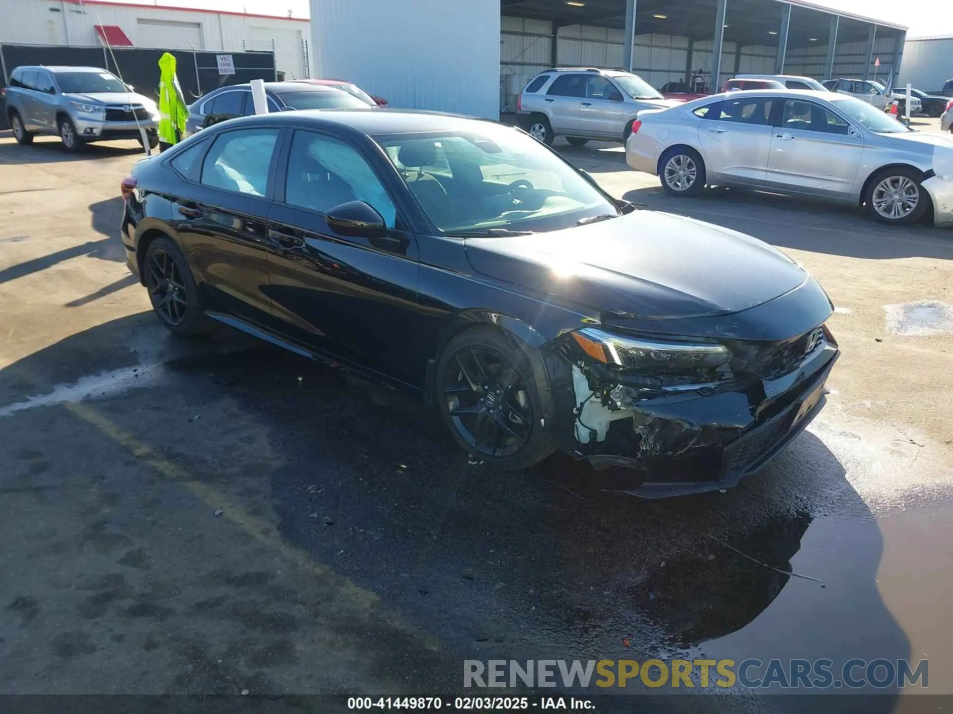 1 fotografías del automóvil dañado 2HGFE2F55SH500486 HONDA CIVIC 2025
