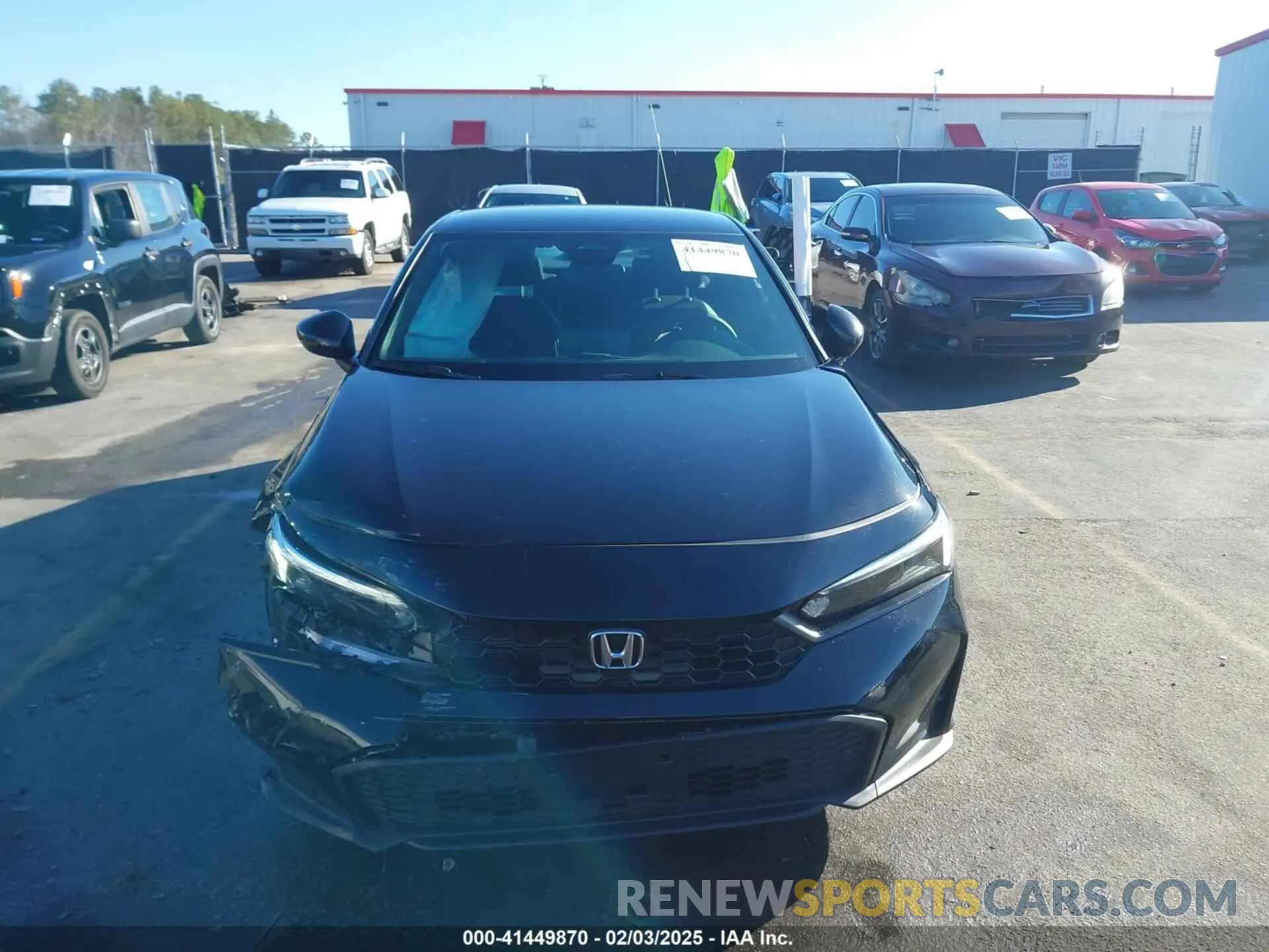 12 fotografías del automóvil dañado 2HGFE2F55SH500486 HONDA CIVIC 2025