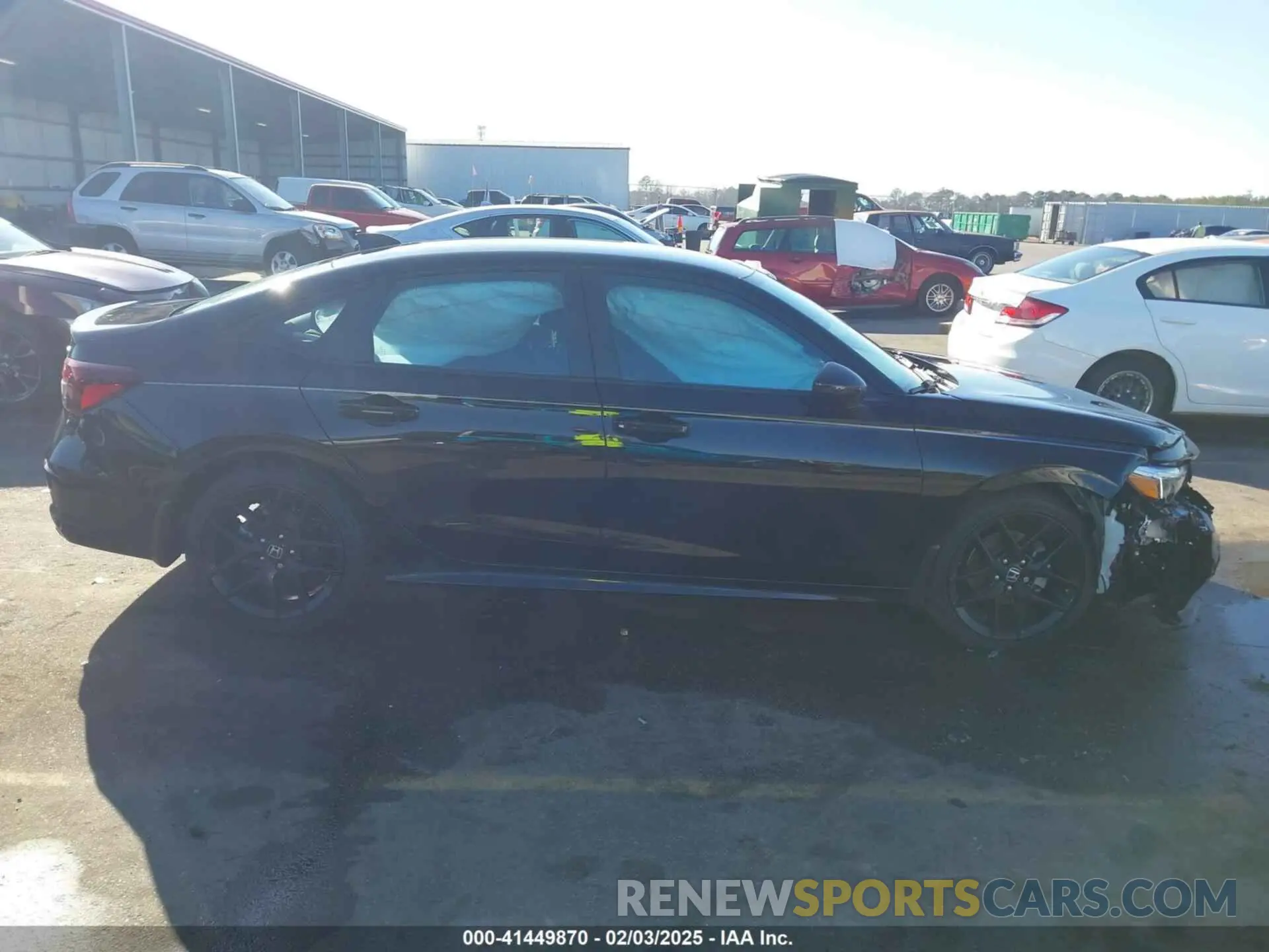 13 fotografías del automóvil dañado 2HGFE2F55SH500486 HONDA CIVIC 2025