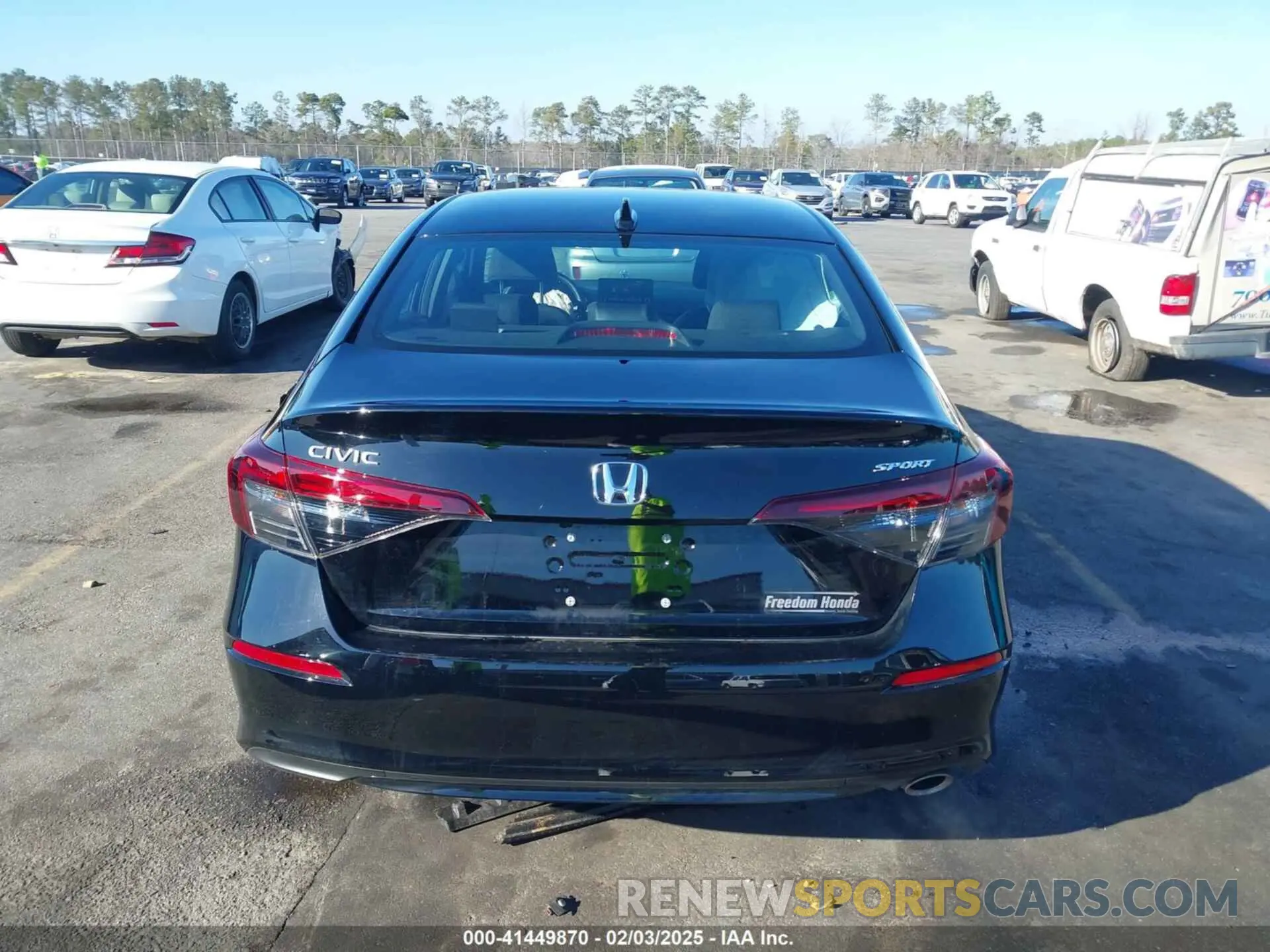 16 fotografías del automóvil dañado 2HGFE2F55SH500486 HONDA CIVIC 2025