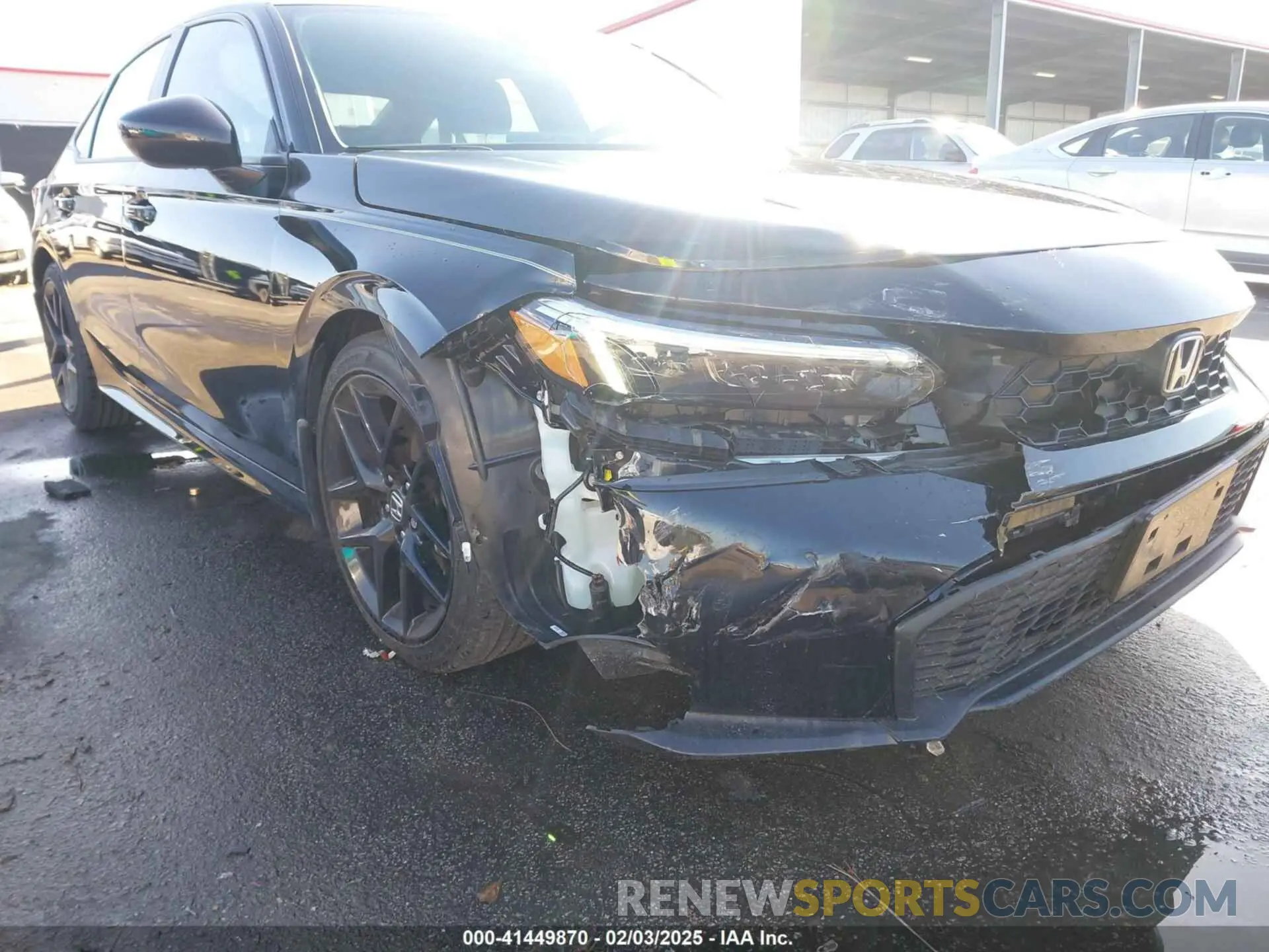 6 fotografías del automóvil dañado 2HGFE2F55SH500486 HONDA CIVIC 2025
