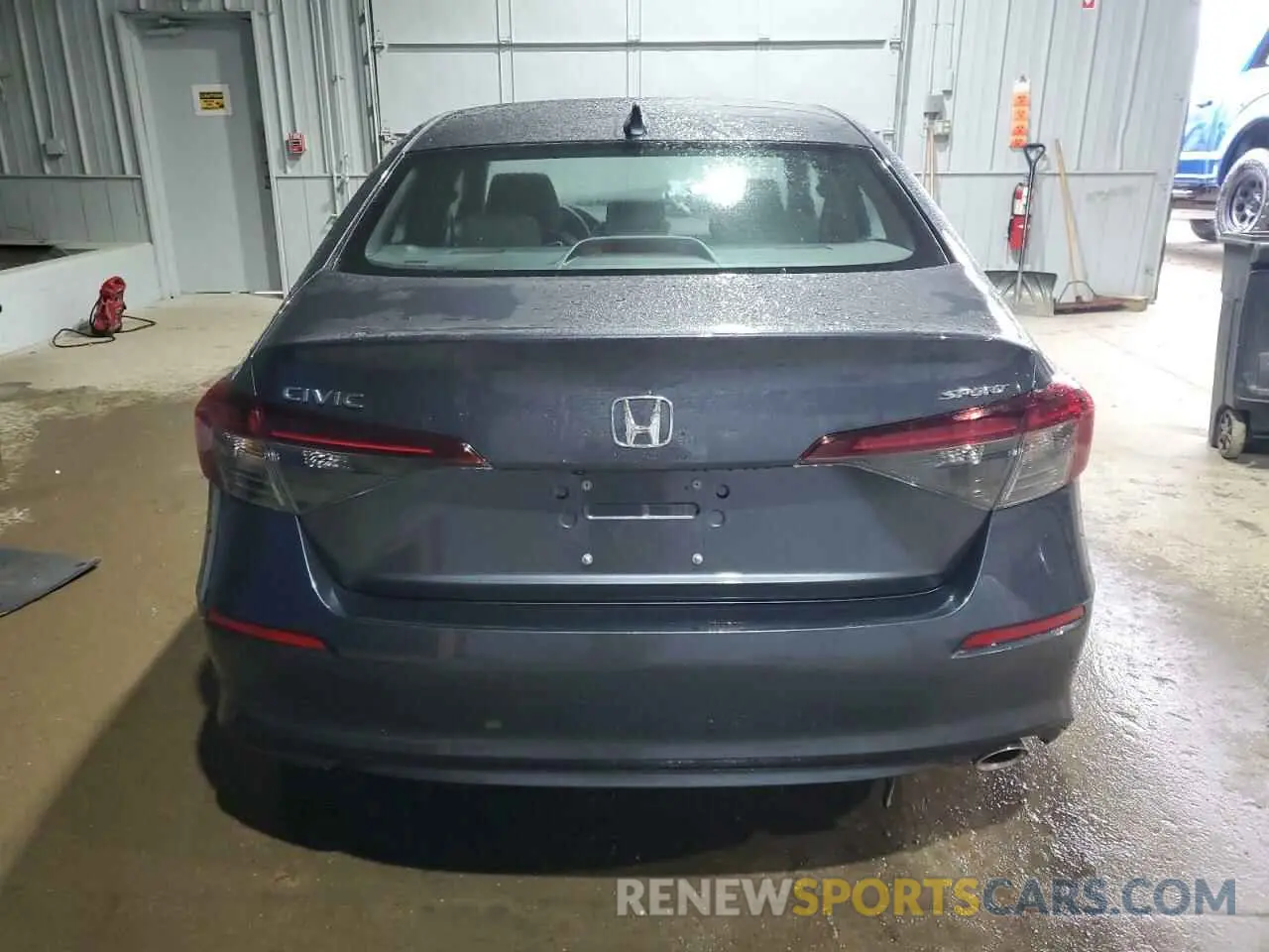 6 fotografías del automóvil dañado 2HGFE2F55SH508250 HONDA CIVIC 2025