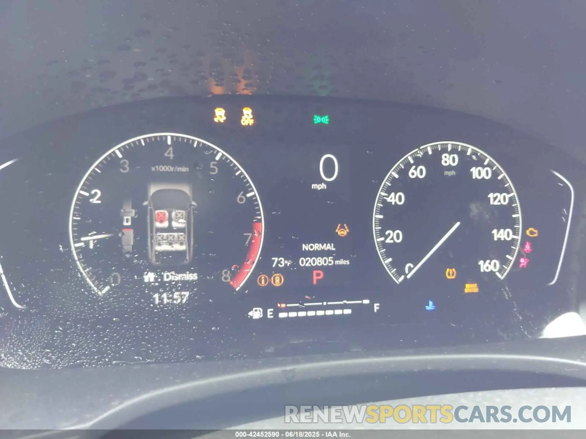 7 fotografías del automóvil dañado 2HGFE2F55SH510810 HONDA CIVIC 2025