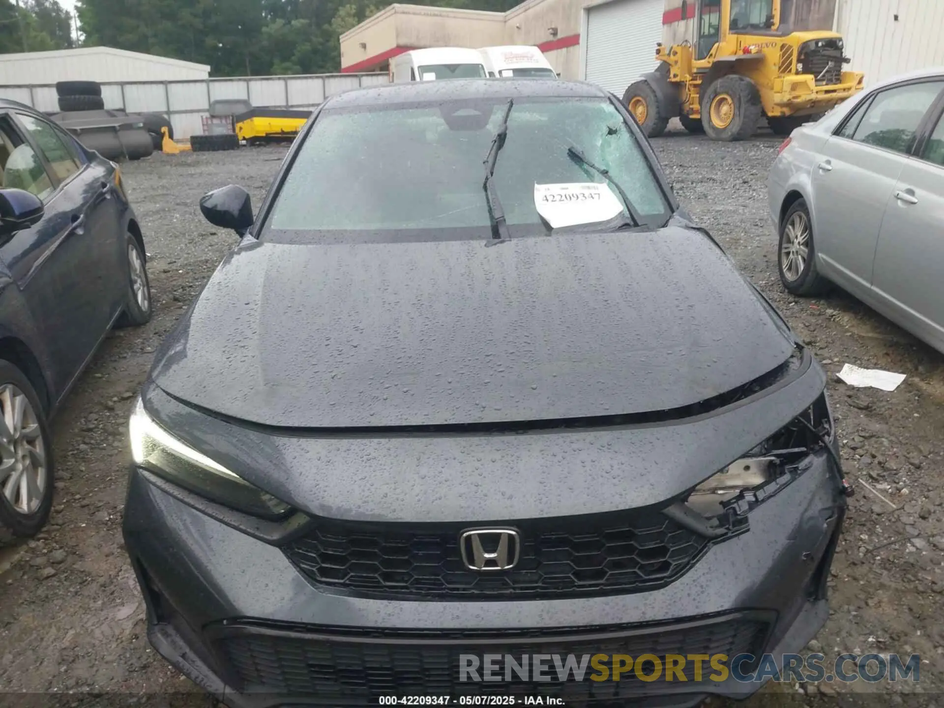 12 fotografías del automóvil dañado 2HGFE2F55SH518258 HONDA CIVIC 2025