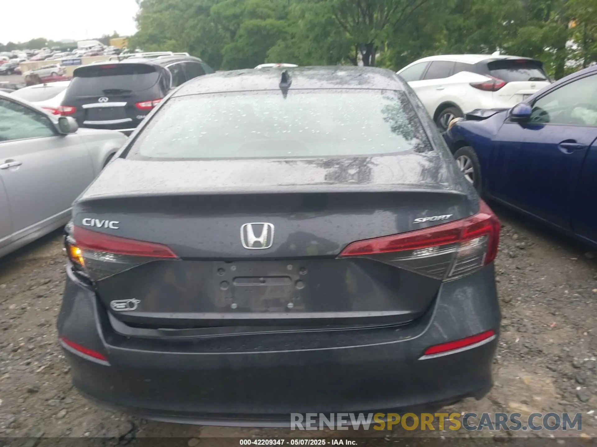 16 fotografías del automóvil dañado 2HGFE2F55SH518258 HONDA CIVIC 2025