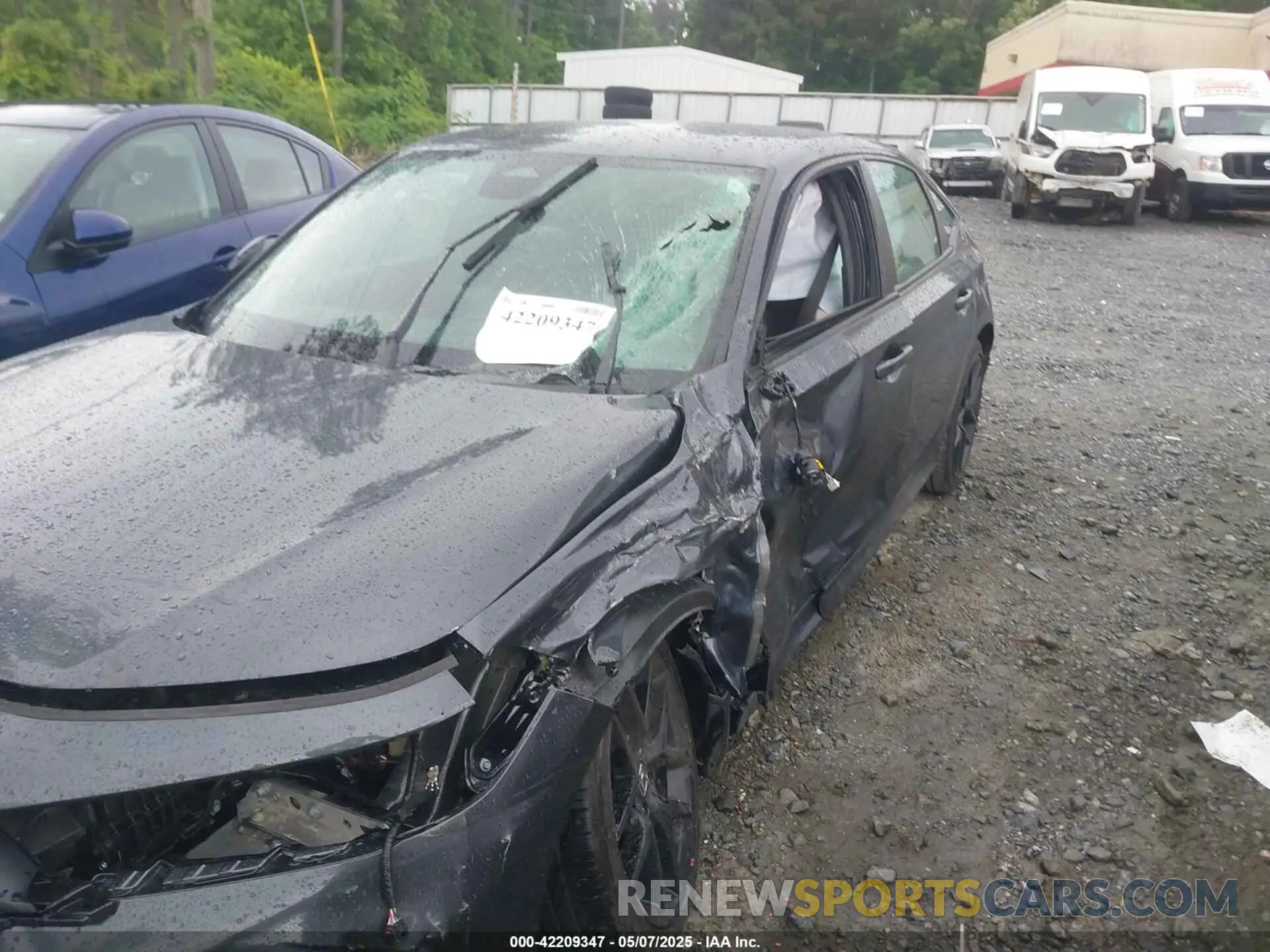 6 fotografías del automóvil dañado 2HGFE2F55SH518258 HONDA CIVIC 2025
