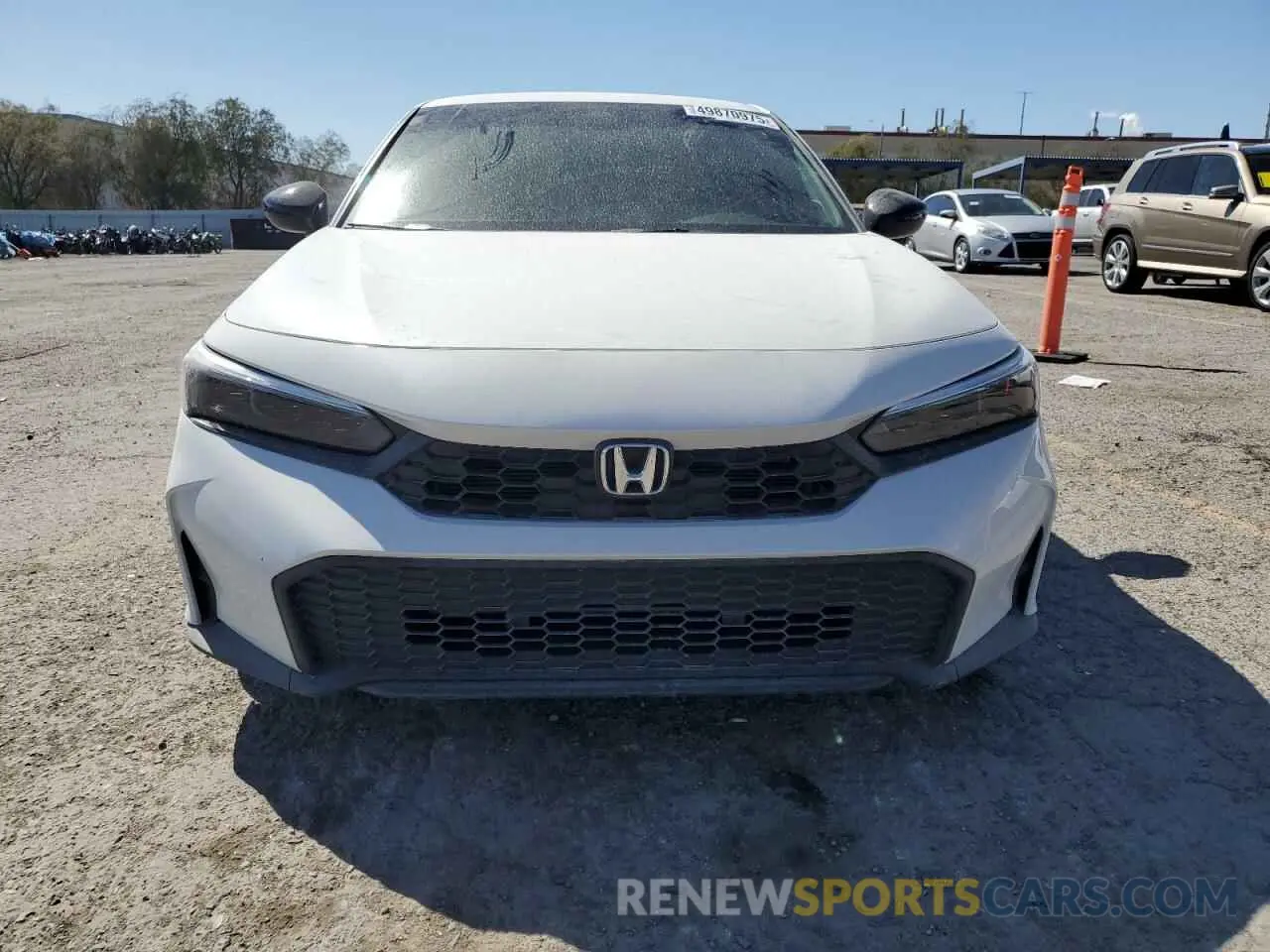 5 fotografías del automóvil dañado 2HGFE2F55SH518793 HONDA CIVIC 2025