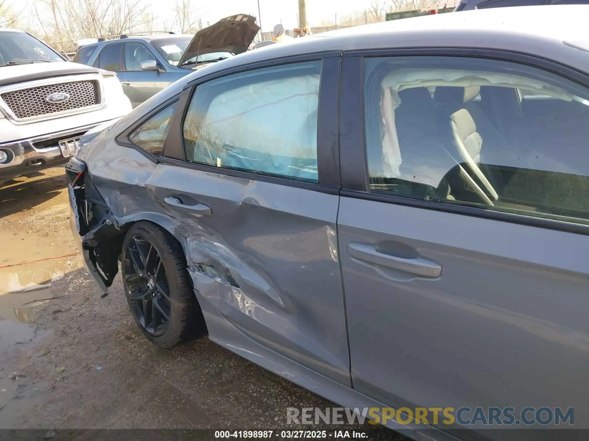 6 fotografías del automóvil dañado 2HGFE2F55SH529311 HONDA CIVIC 2025