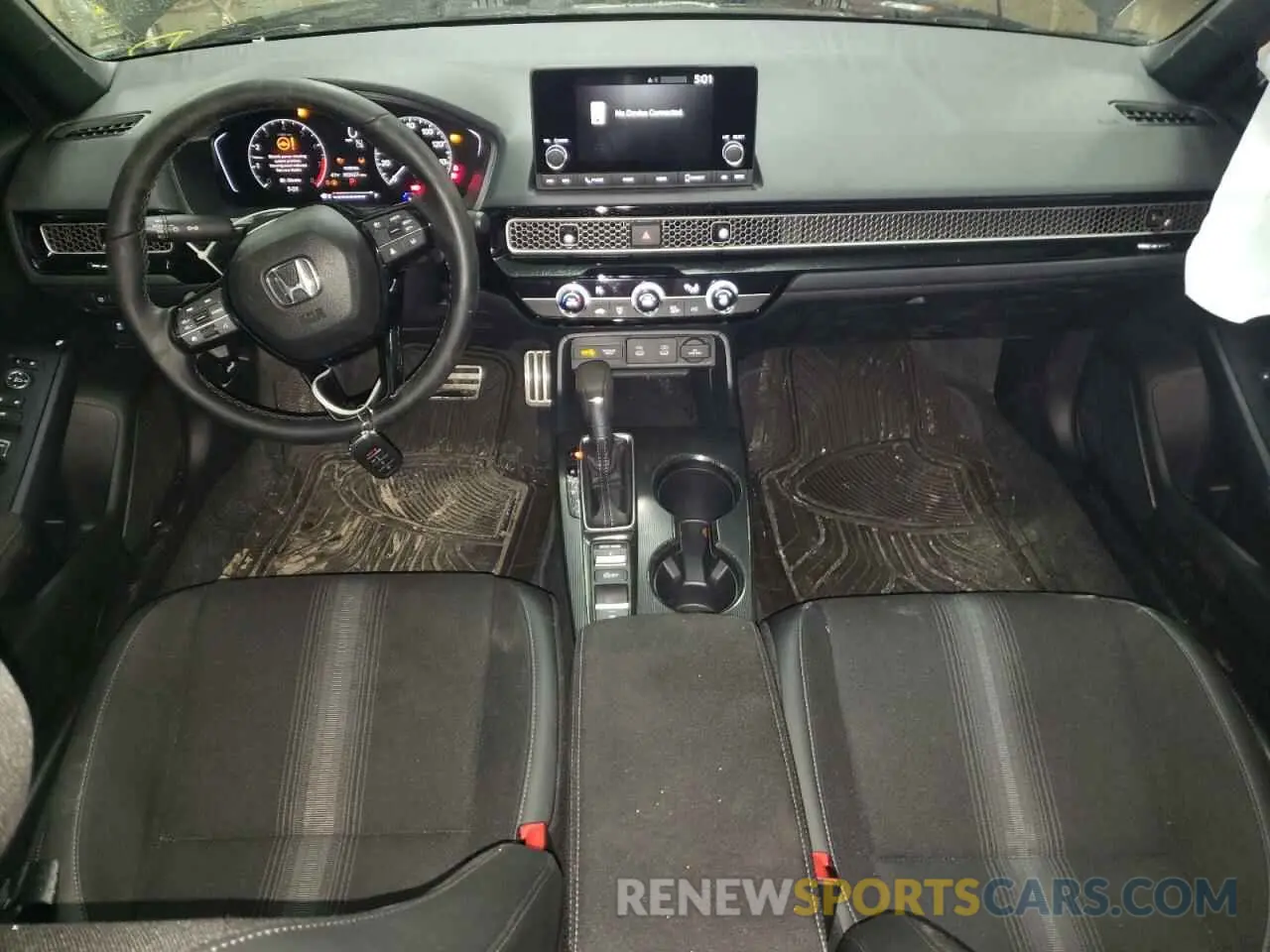 8 fotografías del automóvil dañado 2HGFE2F55SH536128 HONDA CIVIC 2025