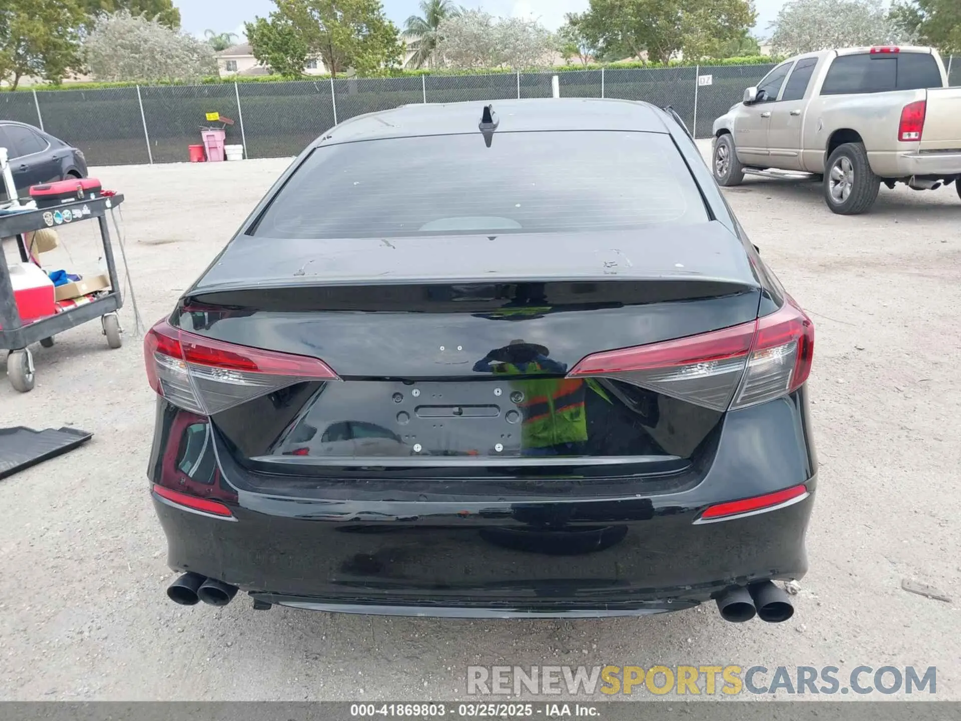 15 fotografías del automóvil dañado 2HGFE2F55SH537473 HONDA CIVIC 2025