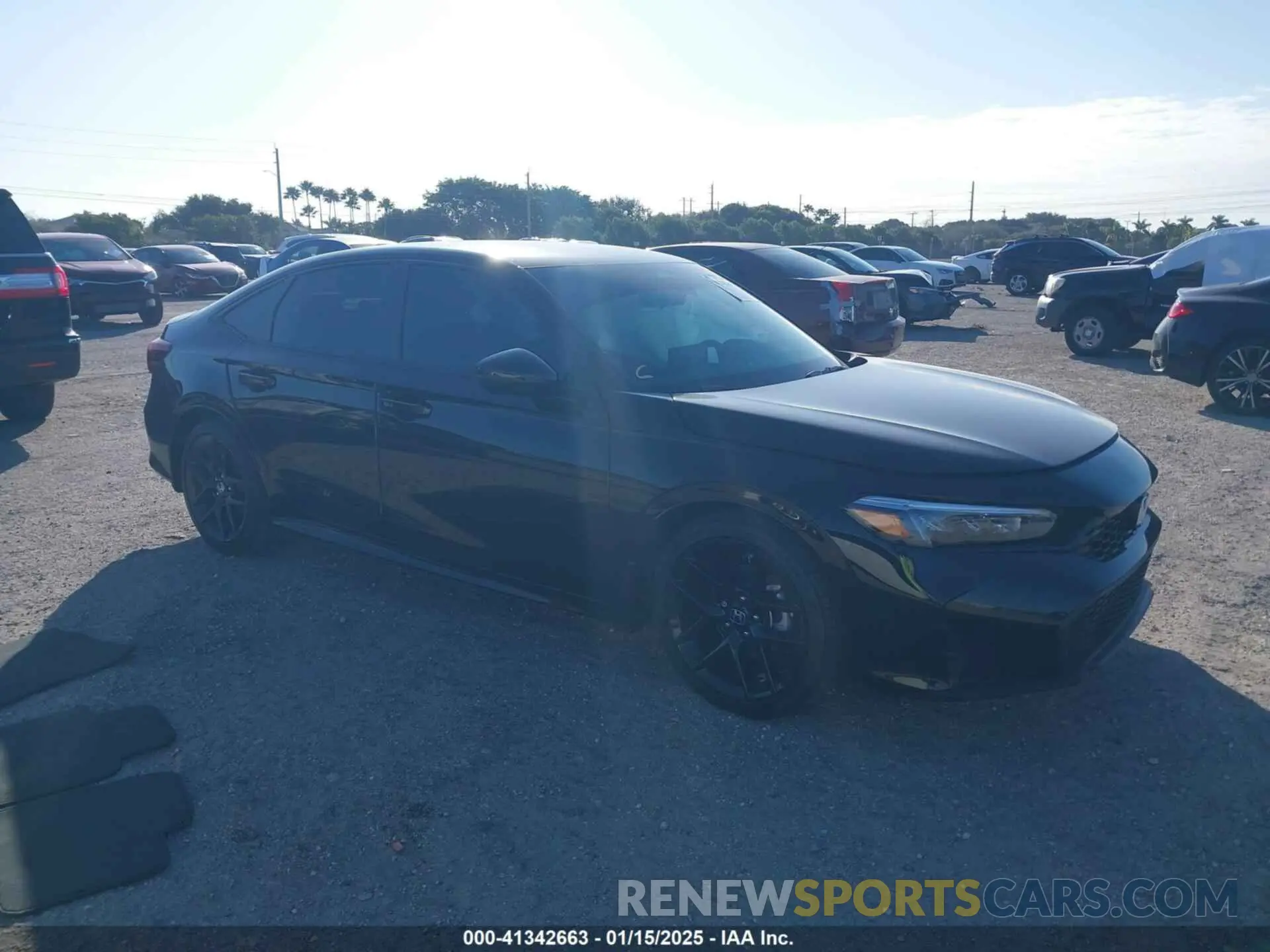 1 fotografías del automóvil dañado 2HGFE2F55SH553219 HONDA CIVIC 2025