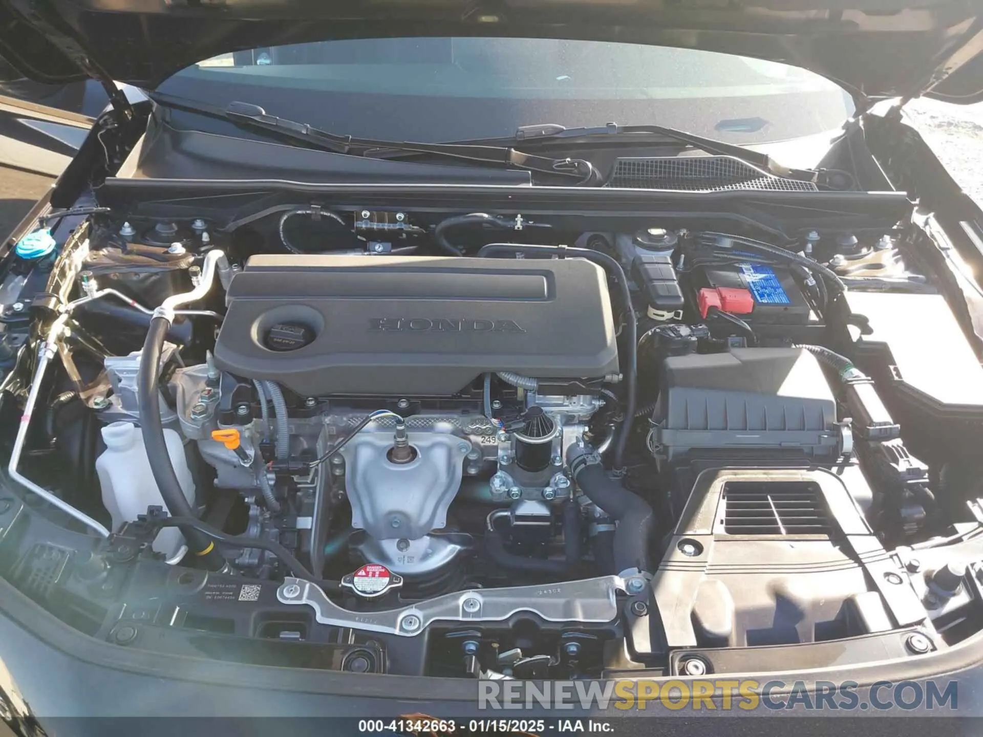 10 fotografías del automóvil dañado 2HGFE2F55SH553219 HONDA CIVIC 2025
