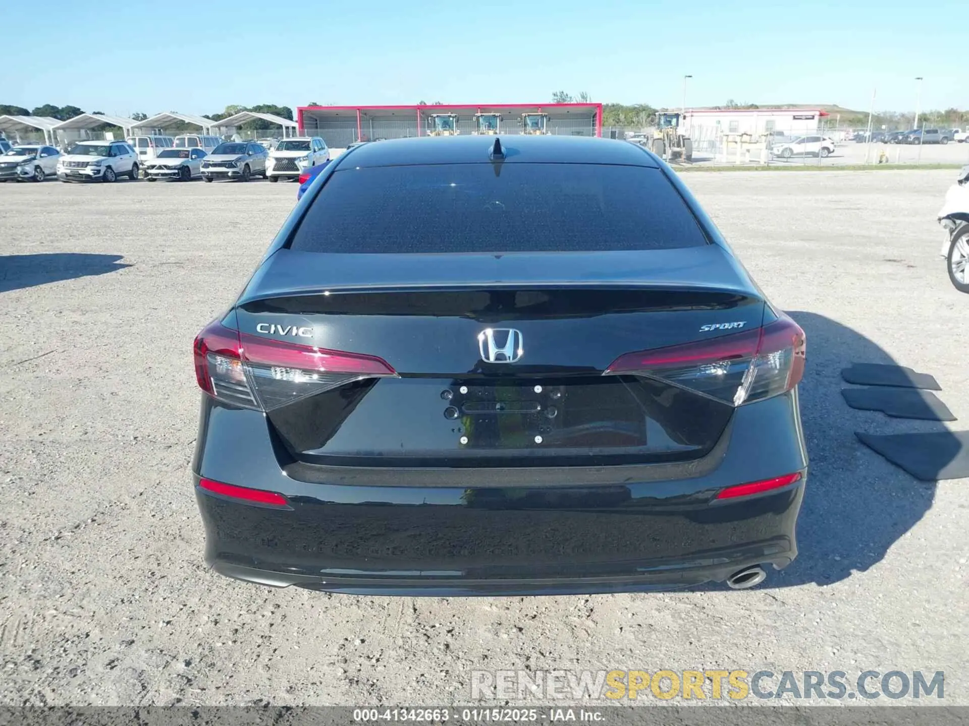 16 fotografías del automóvil dañado 2HGFE2F55SH553219 HONDA CIVIC 2025