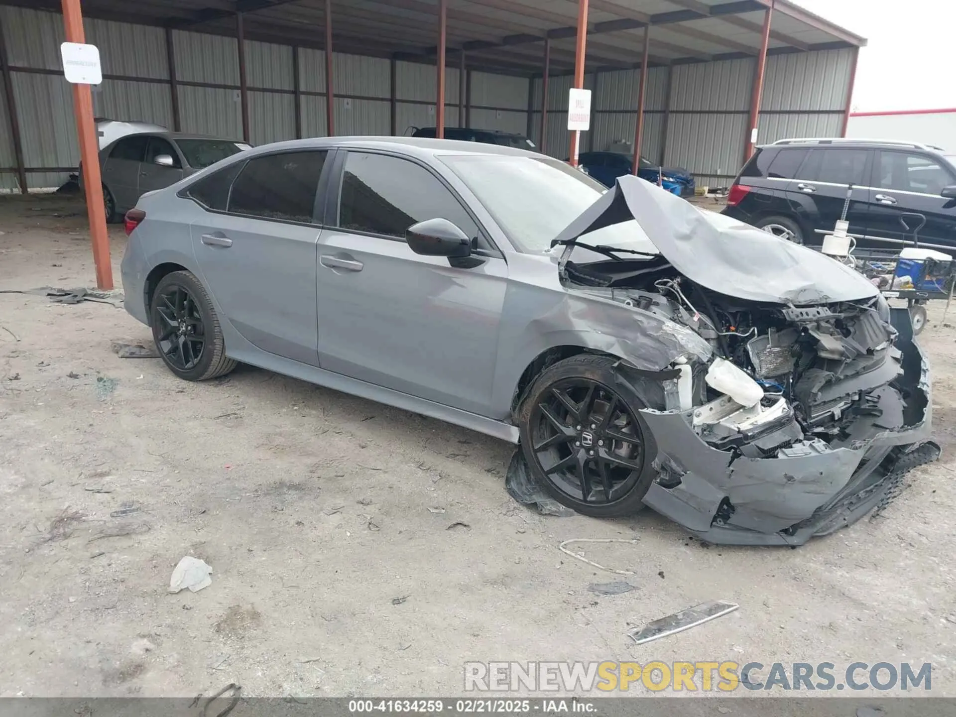 1 fotografías del automóvil dañado 2HGFE2F56SH505972 HONDA CIVIC 2025