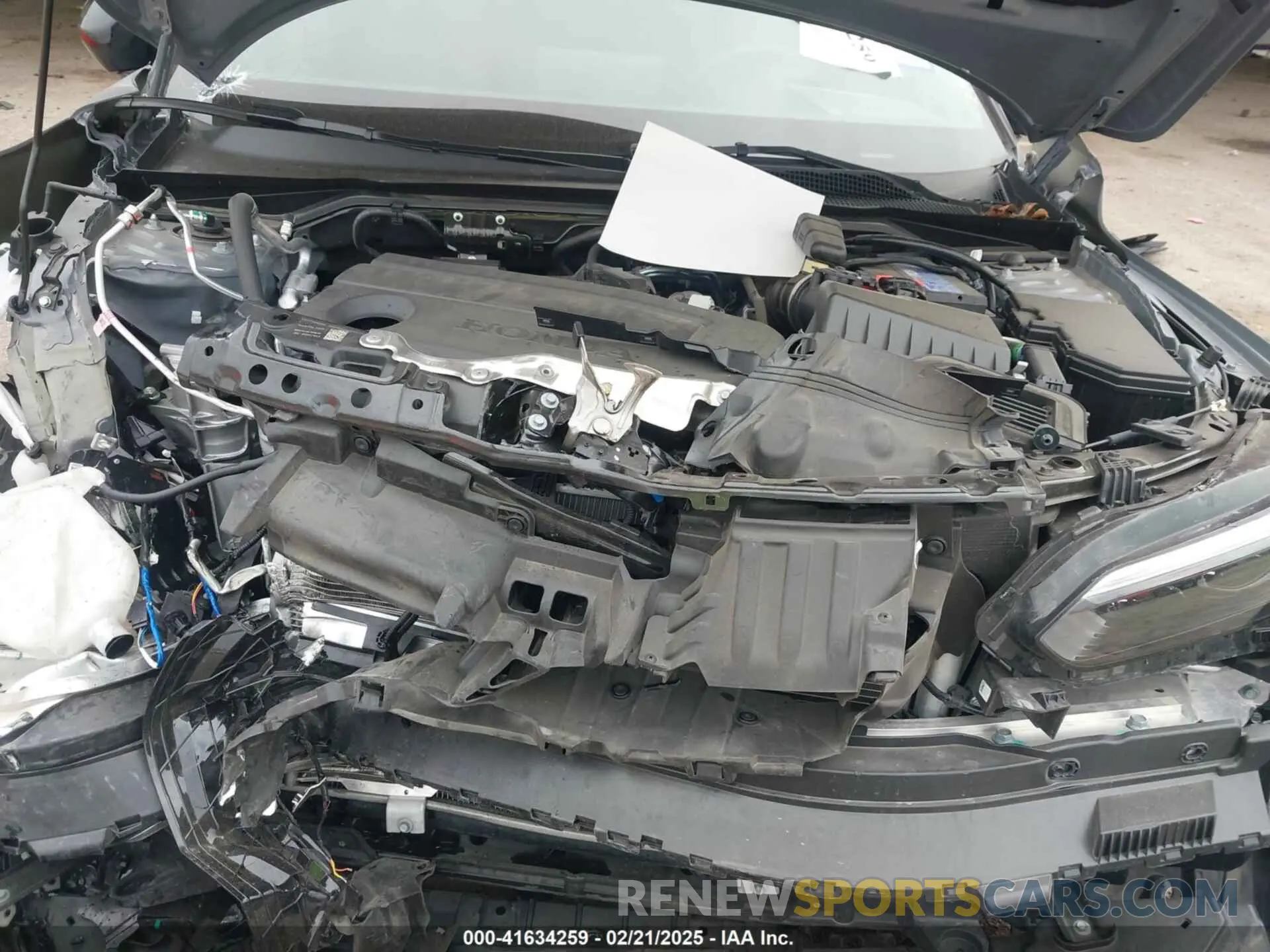 10 fotografías del automóvil dañado 2HGFE2F56SH505972 HONDA CIVIC 2025