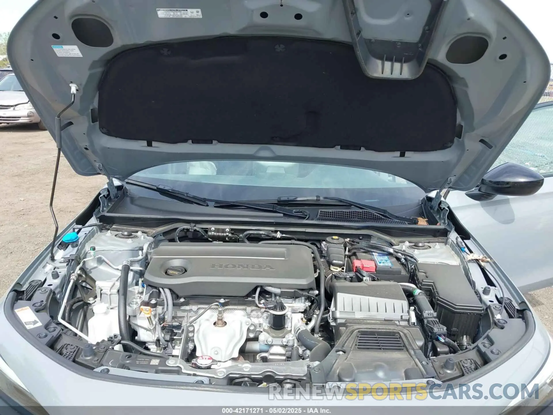 10 fotografías del automóvil dañado 2HGFE2F56SH510489 HONDA CIVIC 2025