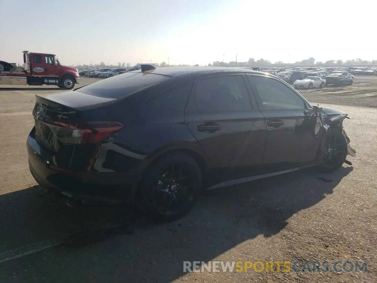 3 fotografías del automóvil dañado 2HGFE2F56SH527292 HONDA CIVIC 2025