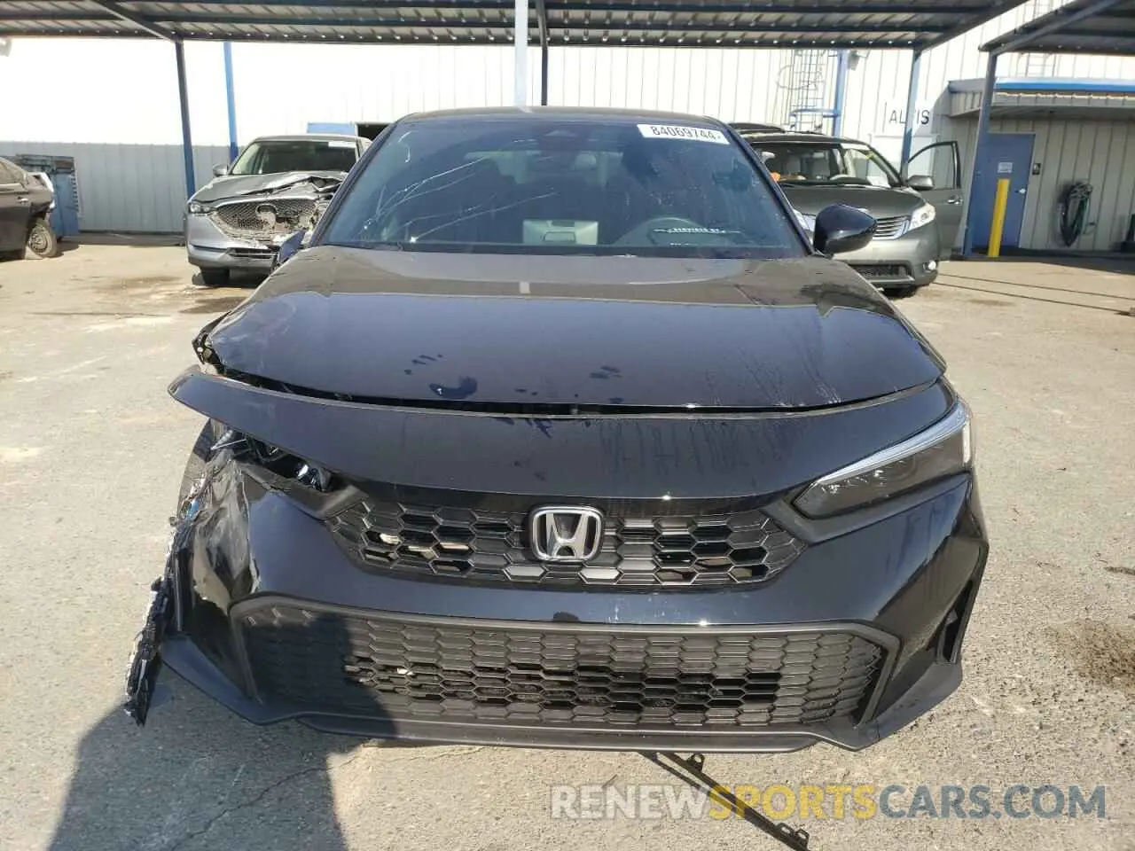 5 fotografías del automóvil dañado 2HGFE2F56SH527292 HONDA CIVIC 2025