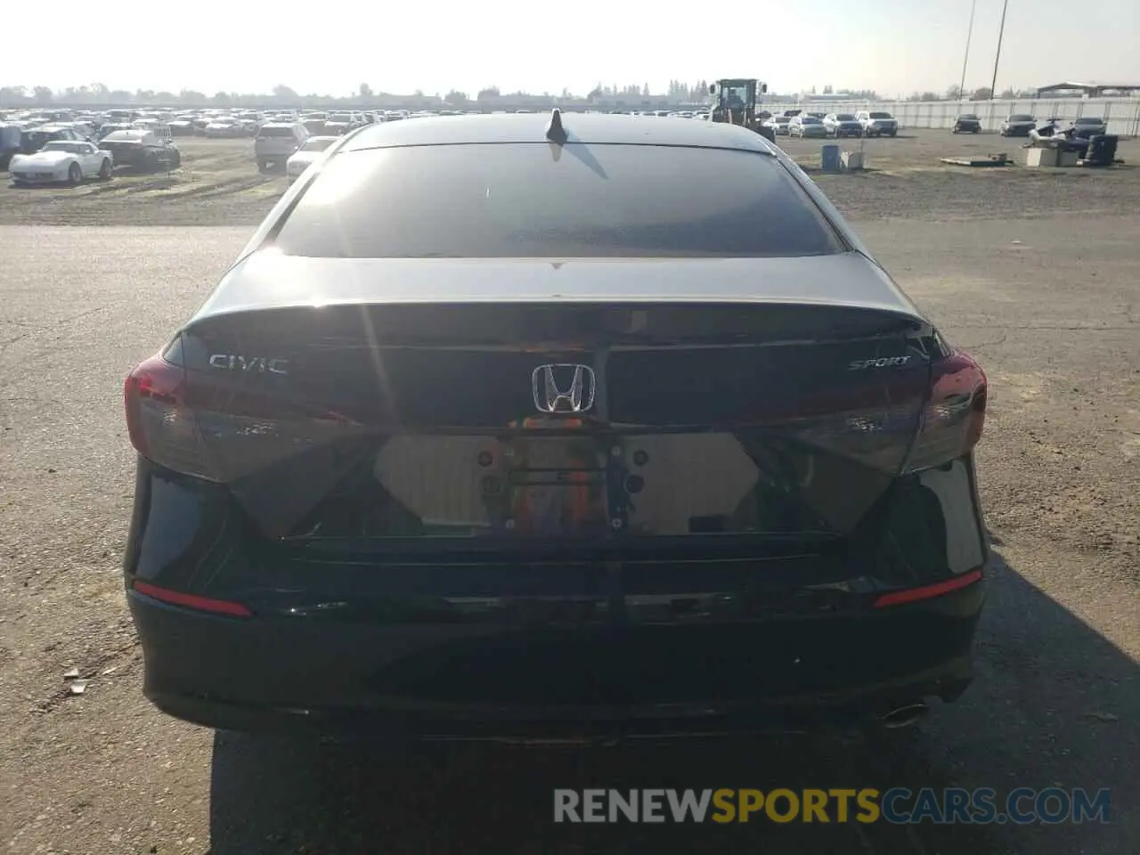 6 fotografías del automóvil dañado 2HGFE2F56SH527292 HONDA CIVIC 2025