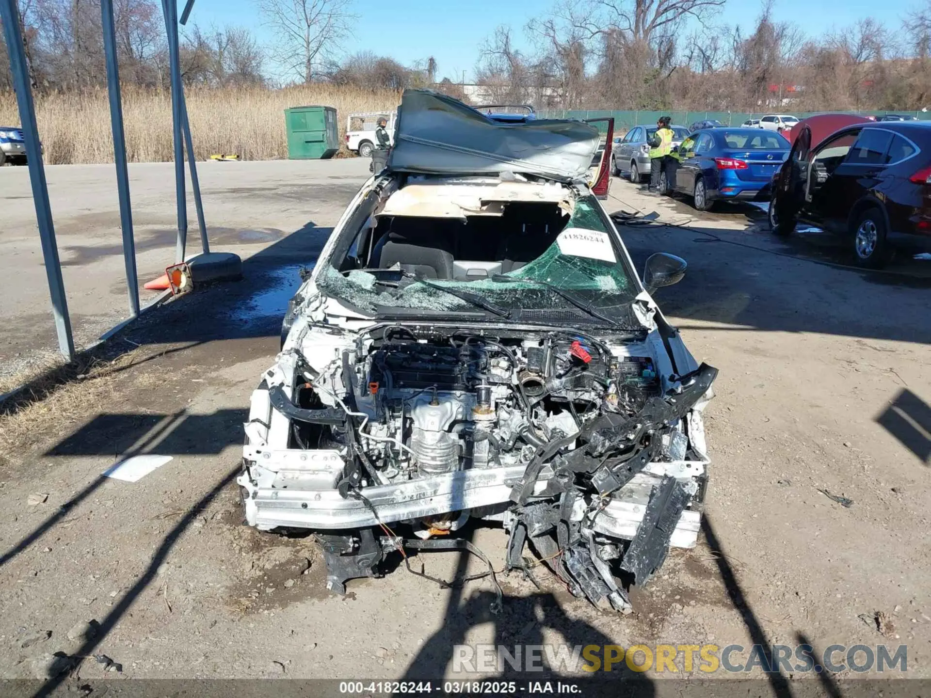 13 fotografías del automóvil dañado 2HGFE2F56SH532606 HONDA CIVIC 2025