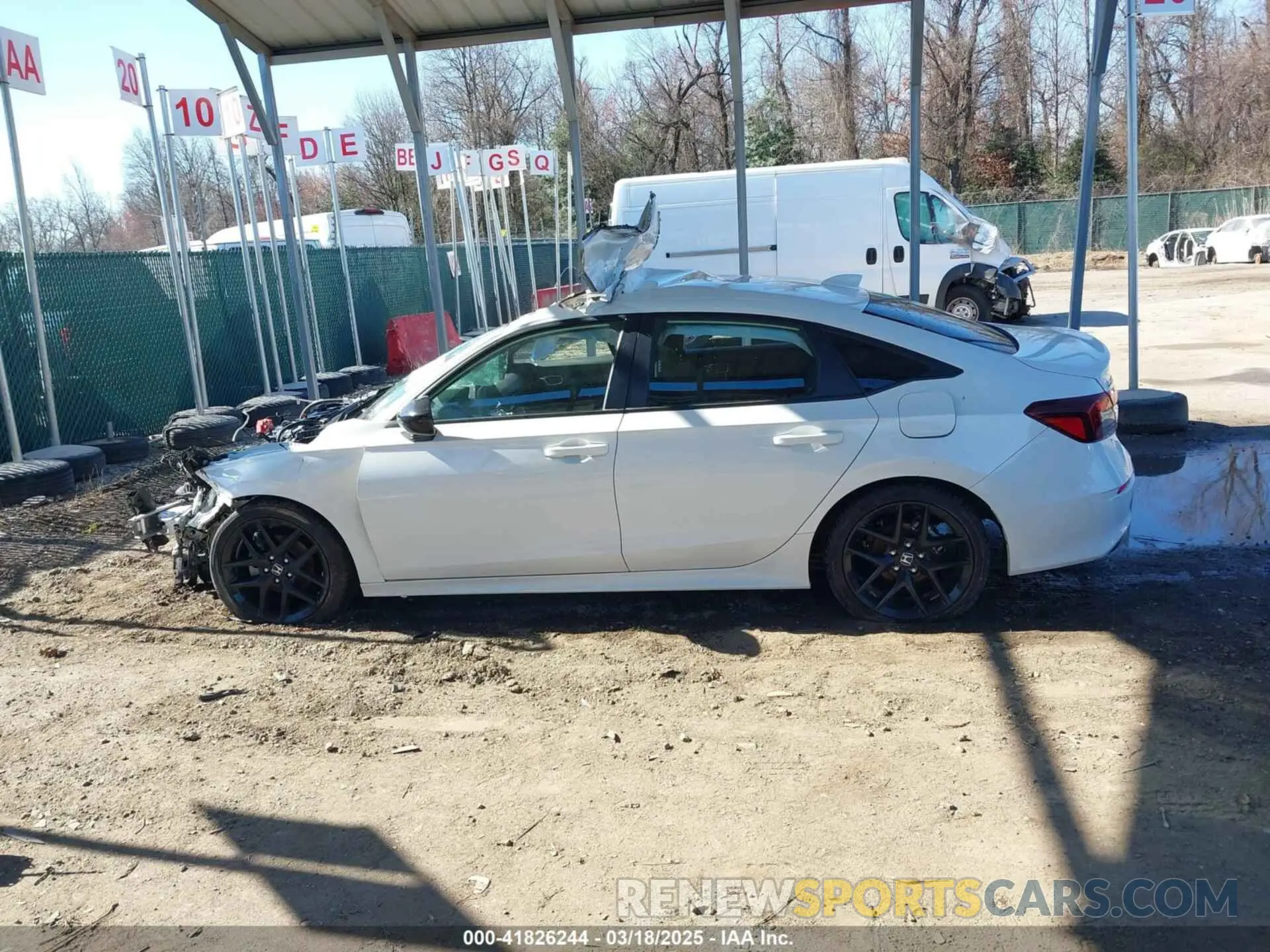 15 fotografías del automóvil dañado 2HGFE2F56SH532606 HONDA CIVIC 2025