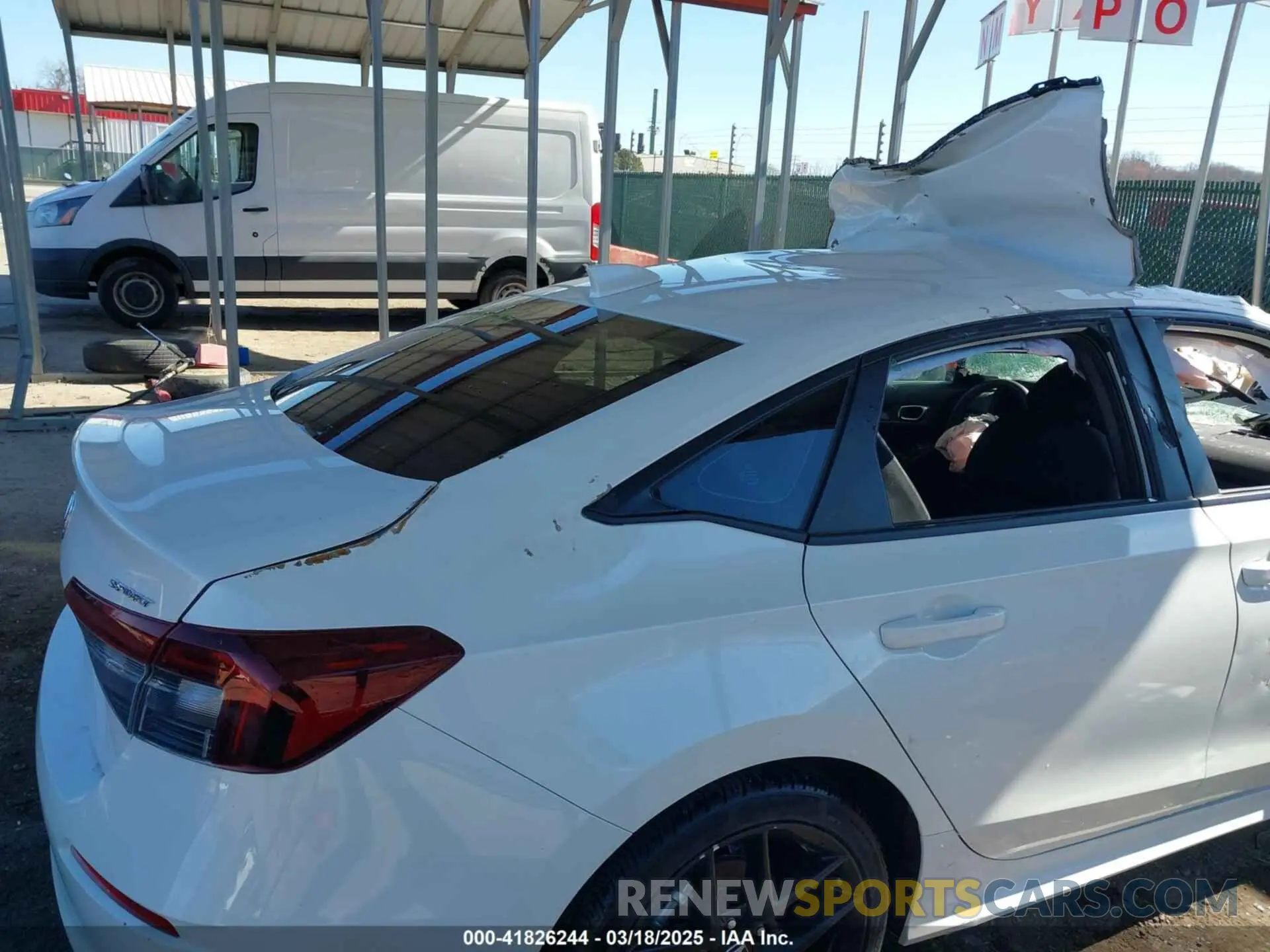 19 fotografías del automóvil dañado 2HGFE2F56SH532606 HONDA CIVIC 2025