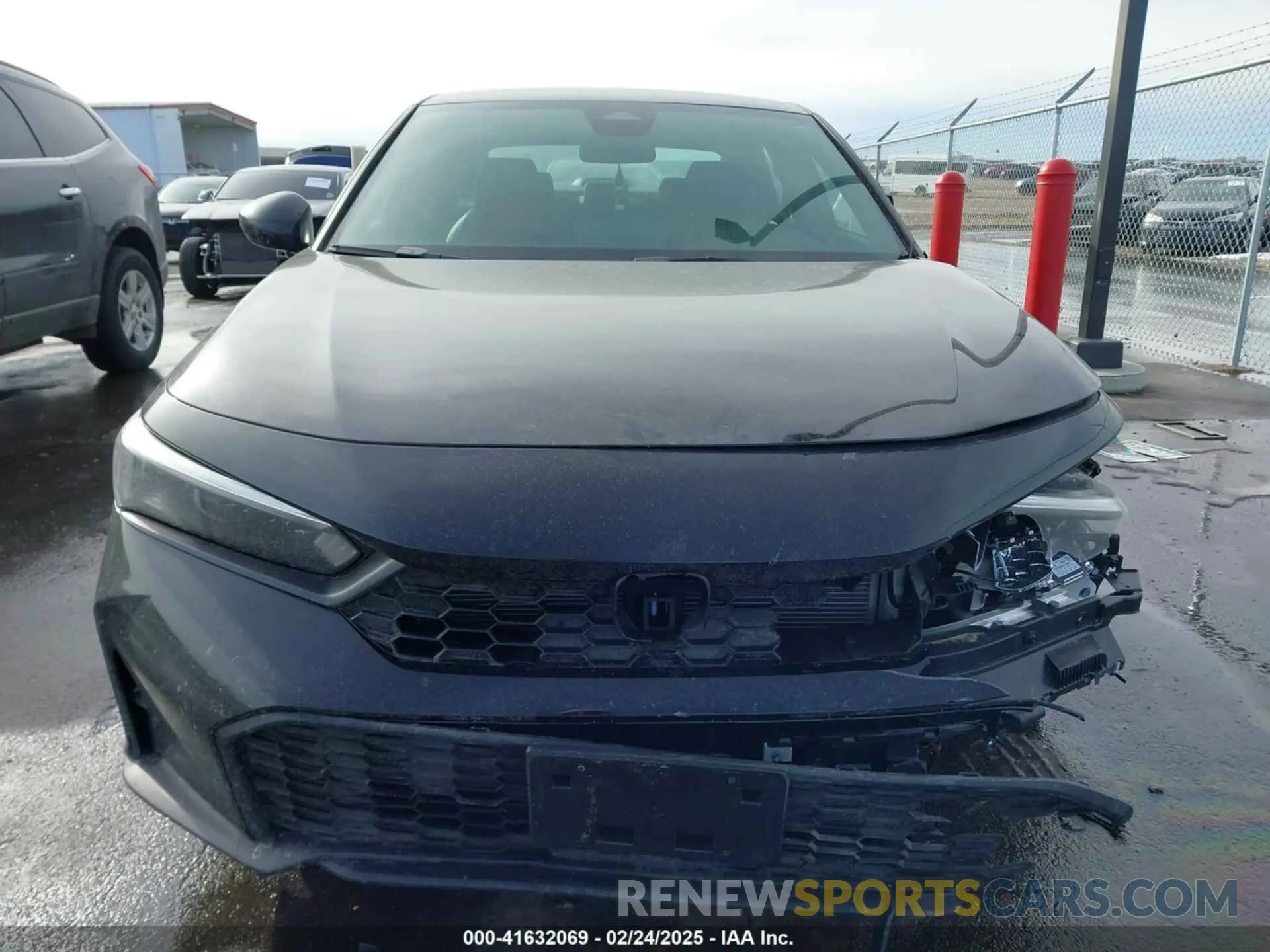 12 fotografías del automóvil dañado 2HGFE2F56SH534078 HONDA CIVIC 2025
