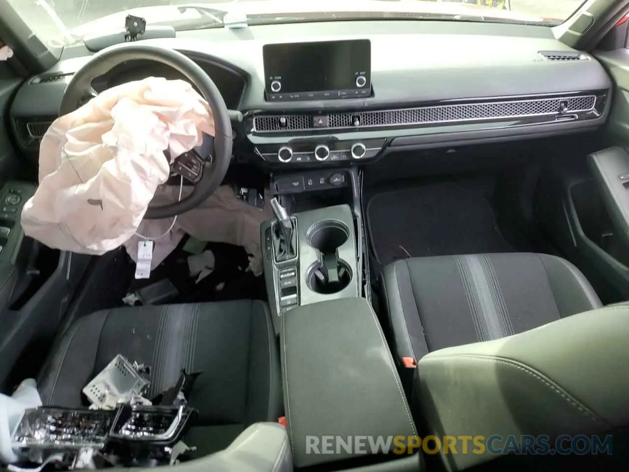 8 fotografías del automóvil dañado 2HGFE2F56SH543735 HONDA CIVIC 2025