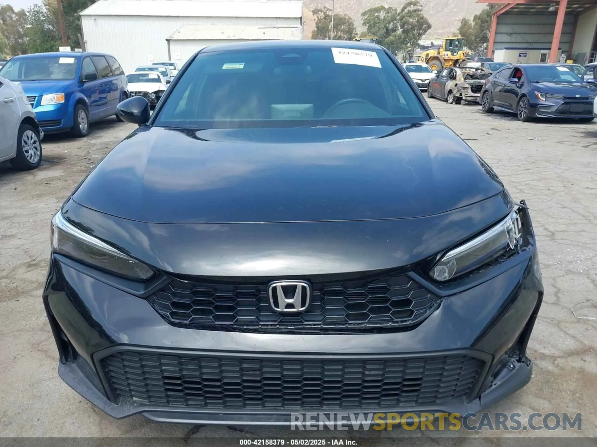 12 fotografías del automóvil dañado 2HGFE2F56SH546859 HONDA CIVIC 2025