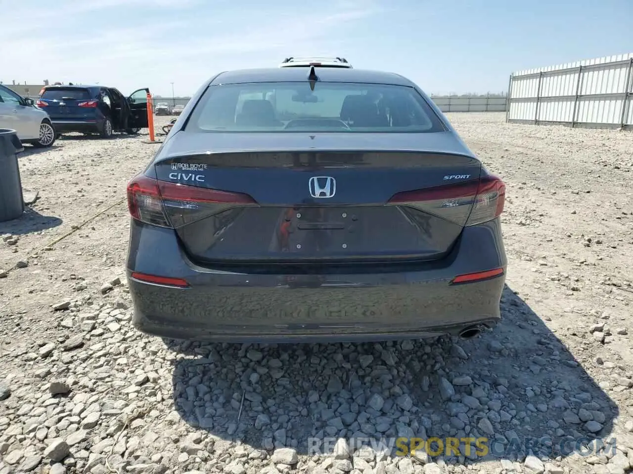 6 fotografías del automóvil dañado 2HGFE2F56SH547705 HONDA CIVIC 2025