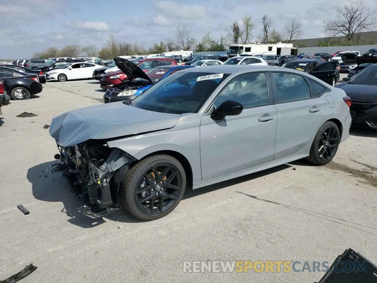 1 fotografías del automóvil dañado 2HGFE2F56SH553732 HONDA CIVIC 2025