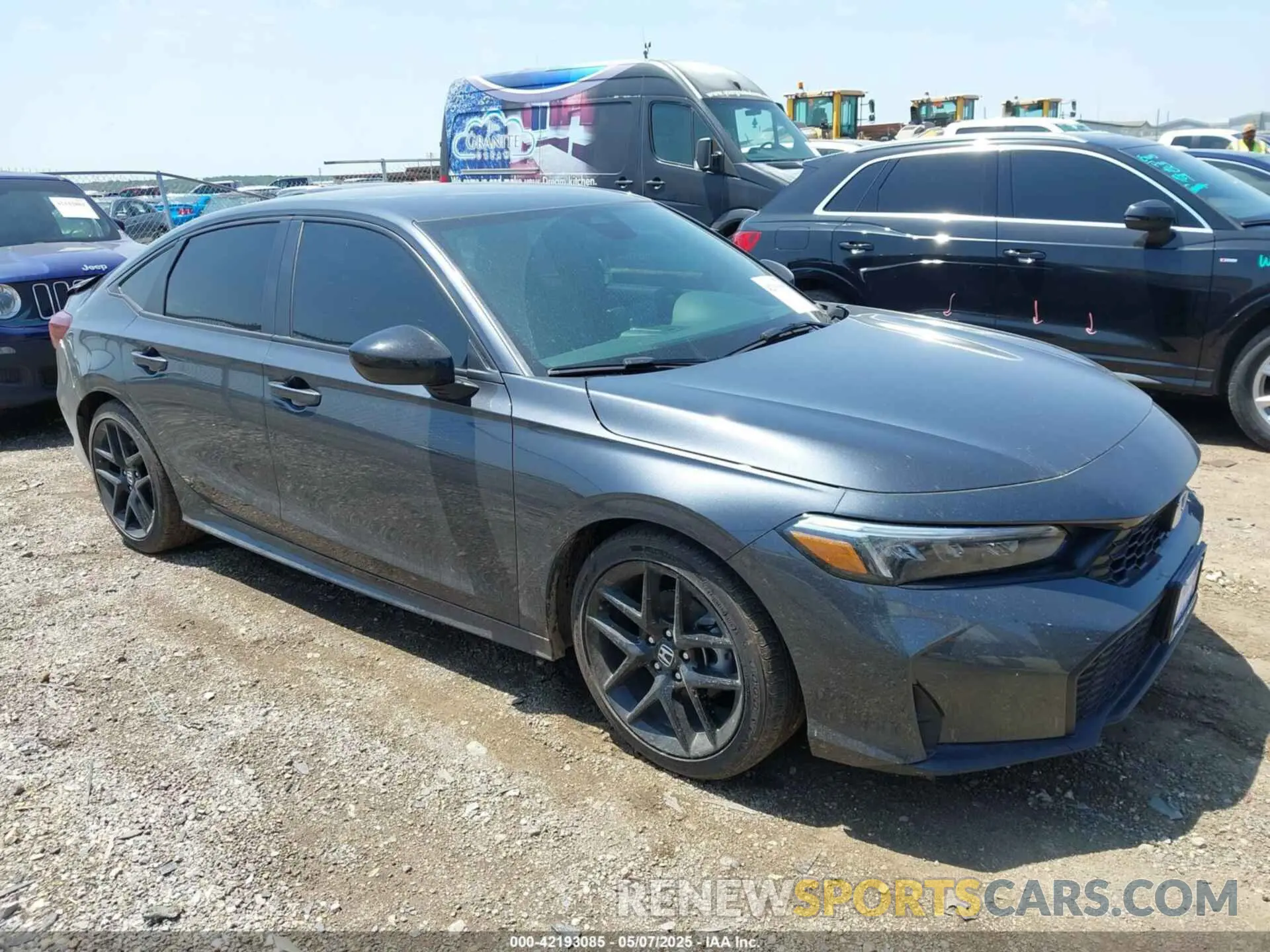1 fotografías del automóvil dañado 2HGFE2F56SH559594 HONDA CIVIC 2025