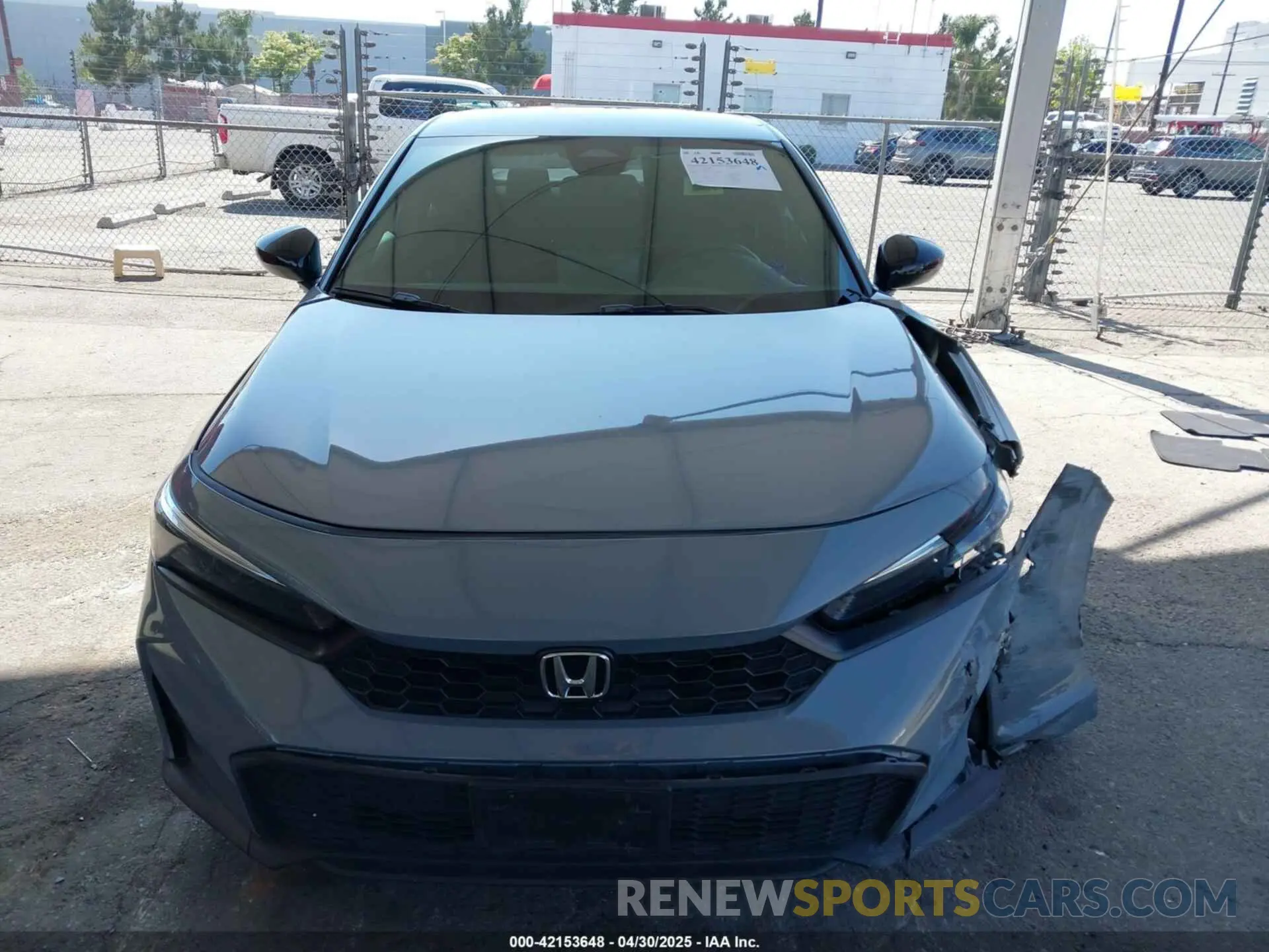 12 fotografías del automóvil dañado 2HGFE2F57SH504703 HONDA CIVIC 2025
