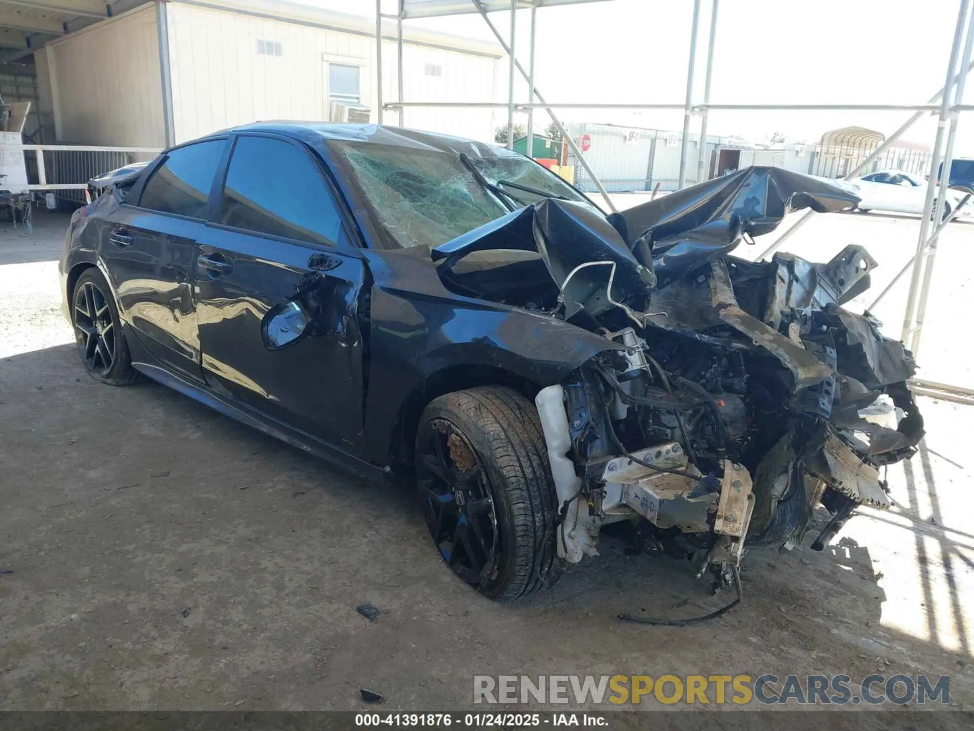 1 fotografías del automóvil dañado 2HGFE2F57SH504877 HONDA CIVIC 2025