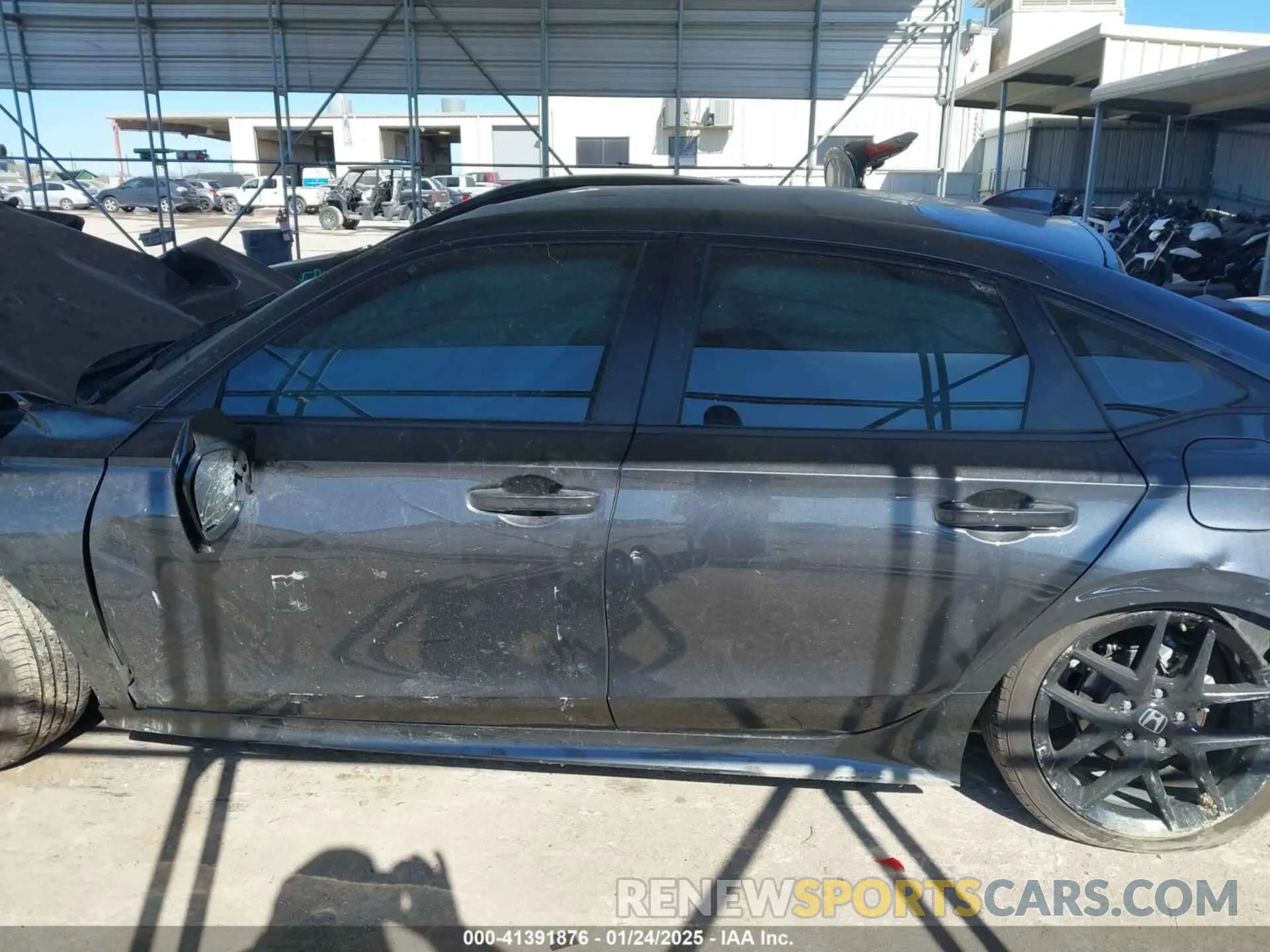 14 fotografías del automóvil dañado 2HGFE2F57SH504877 HONDA CIVIC 2025