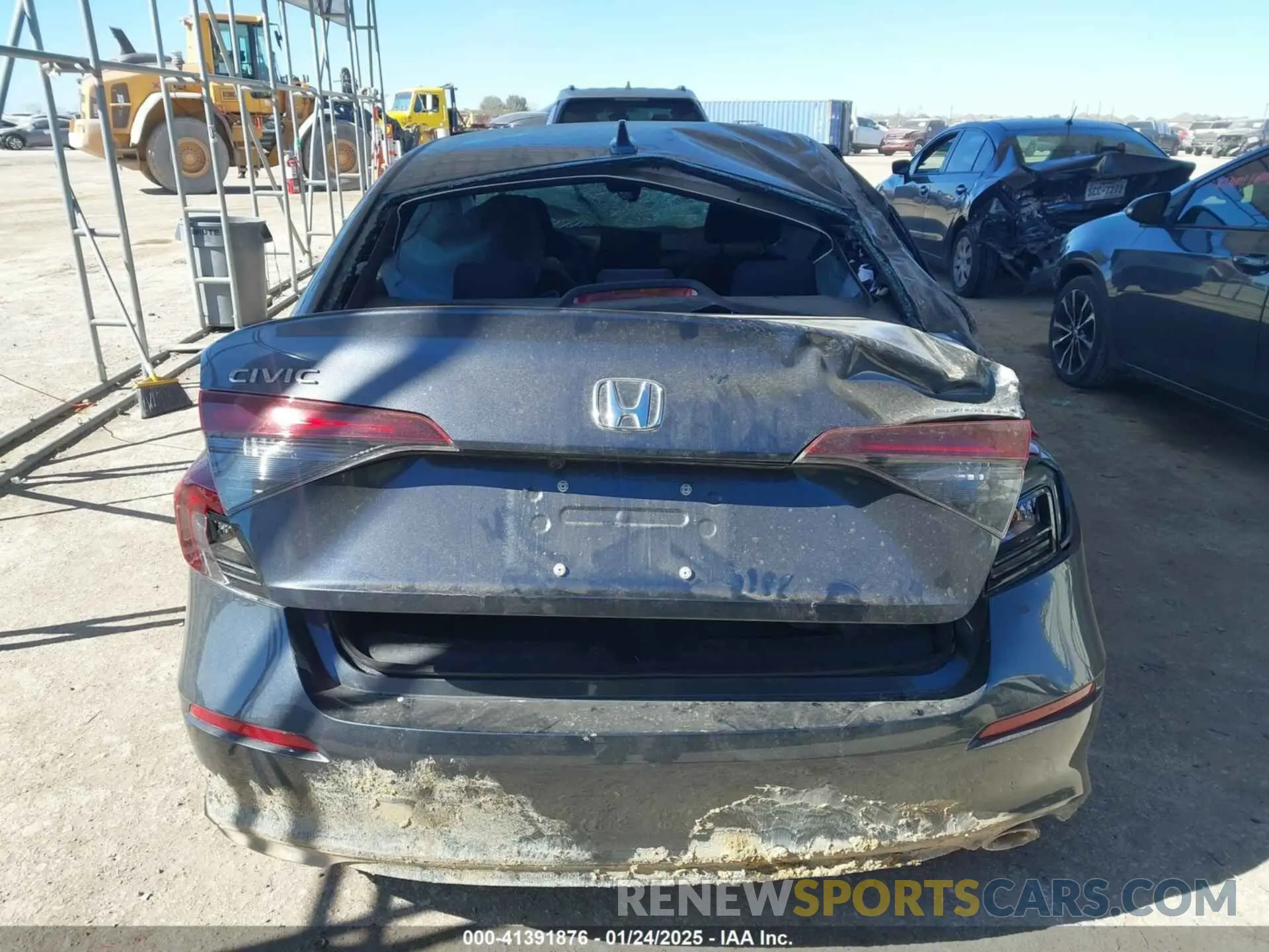16 fotografías del automóvil dañado 2HGFE2F57SH504877 HONDA CIVIC 2025