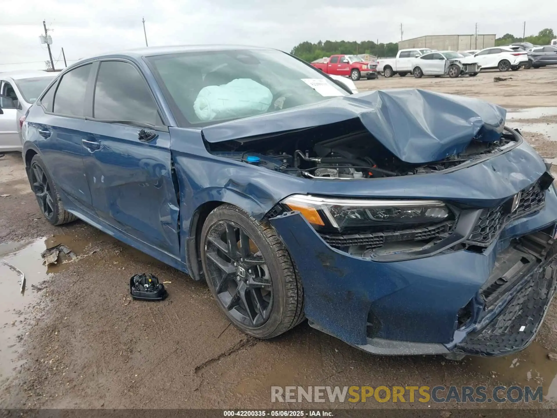 1 fotografías del automóvil dañado 2HGFE2F57SH533280 HONDA CIVIC 2025