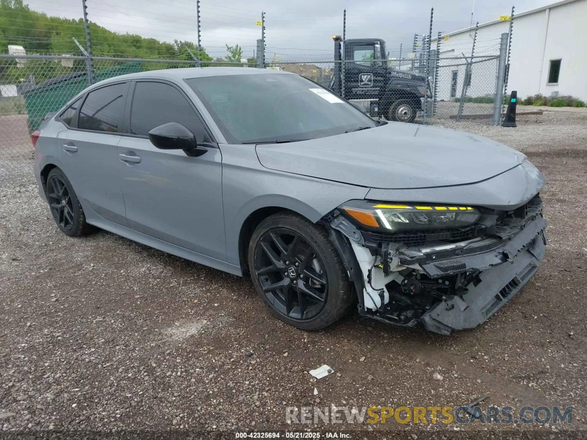 1 fotografías del automóvil dañado 2HGFE2F57SH545865 HONDA CIVIC 2025