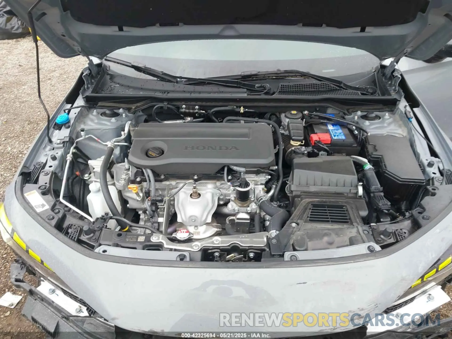 10 fotografías del automóvil dañado 2HGFE2F57SH545865 HONDA CIVIC 2025