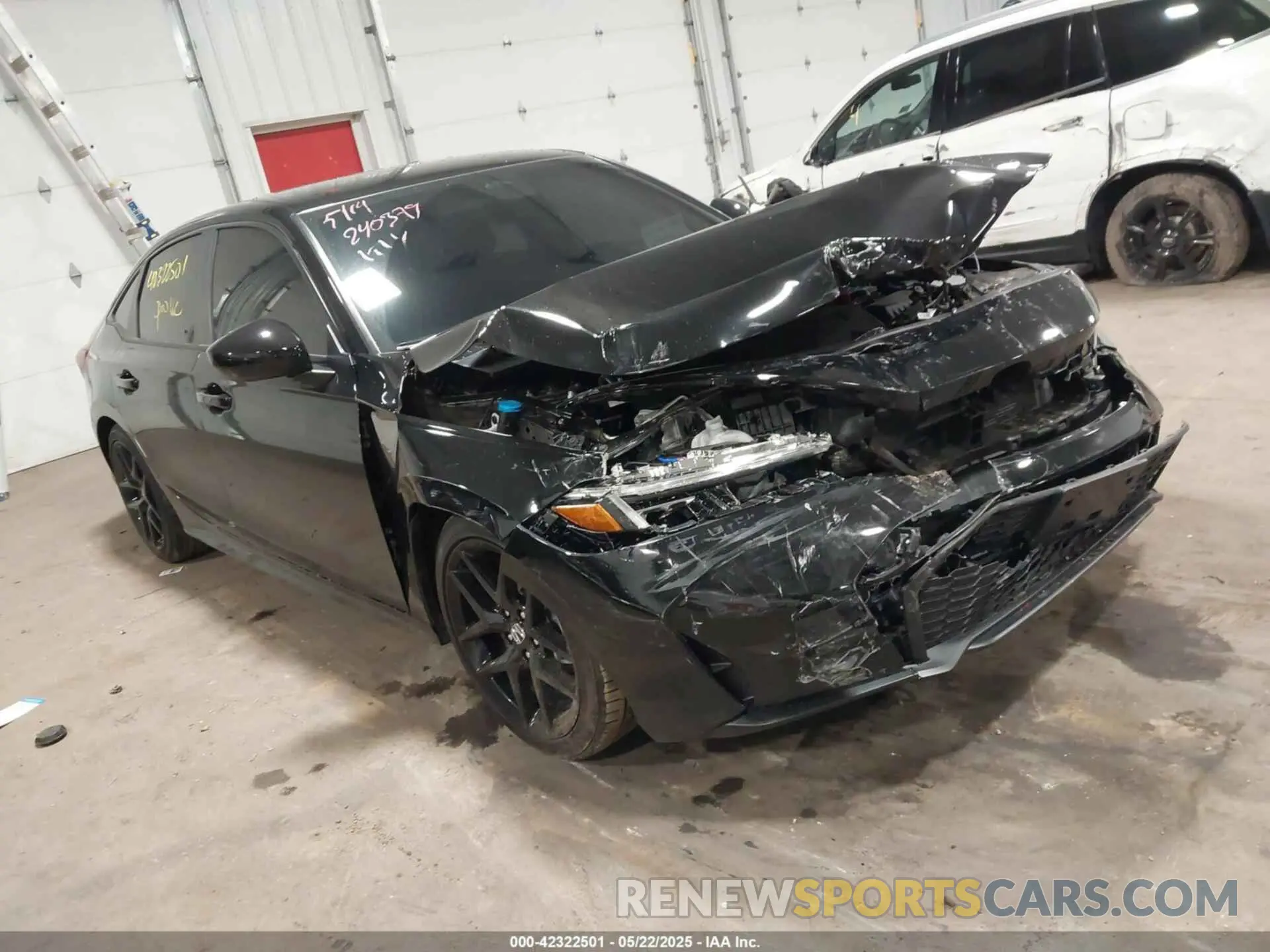 1 fotografías del automóvil dañado 2HGFE2F57SH551598 HONDA CIVIC 2025