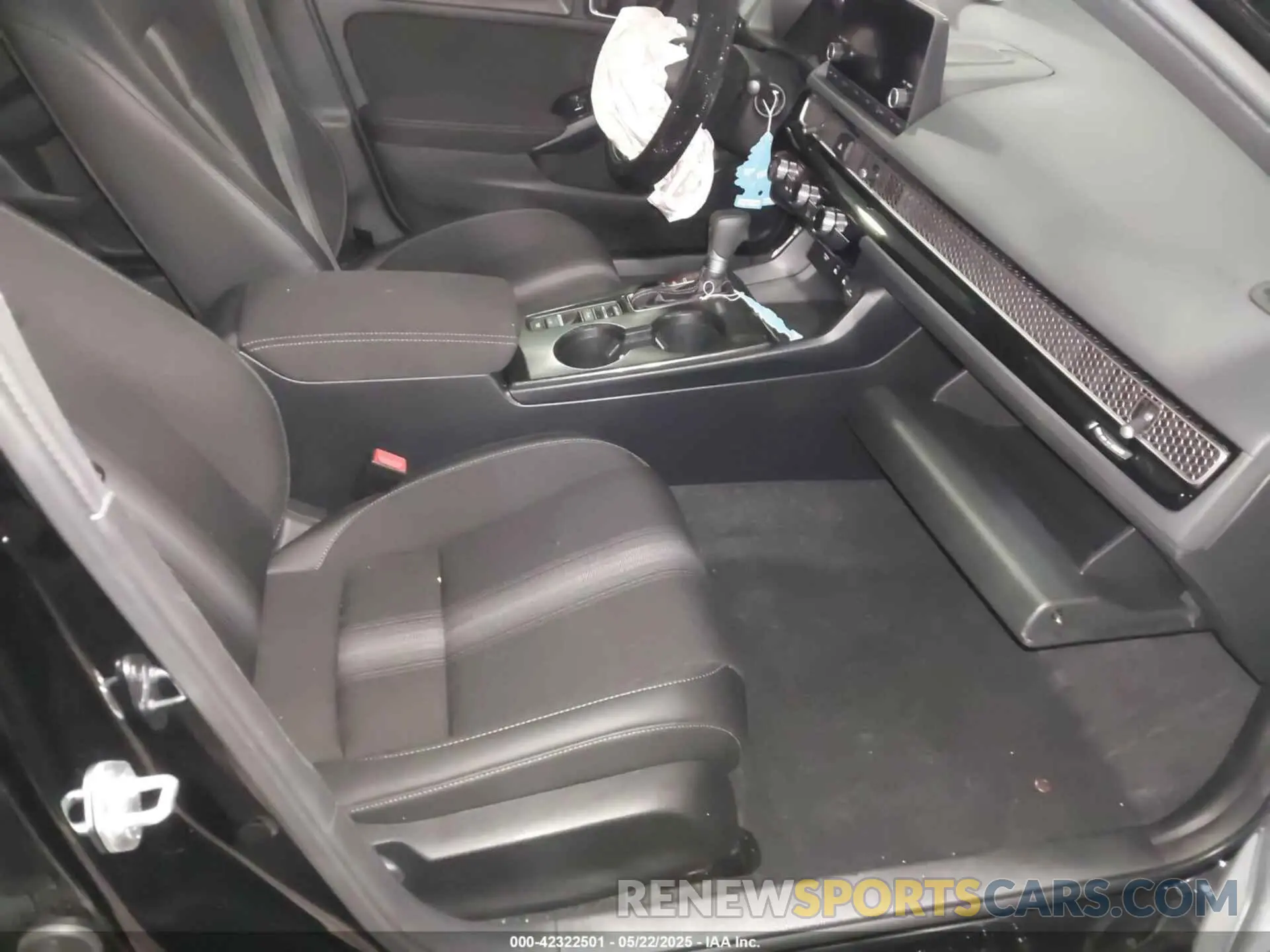 5 fotografías del automóvil dañado 2HGFE2F57SH551598 HONDA CIVIC 2025