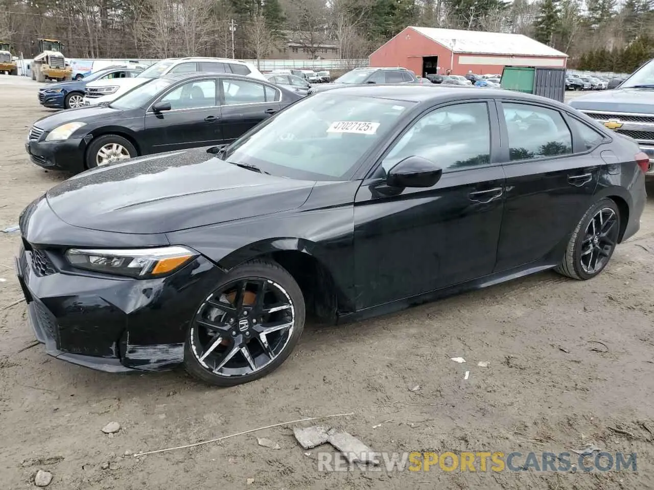 1 fotografías del automóvil dañado 2HGFE2F57SH552315 HONDA CIVIC 2025