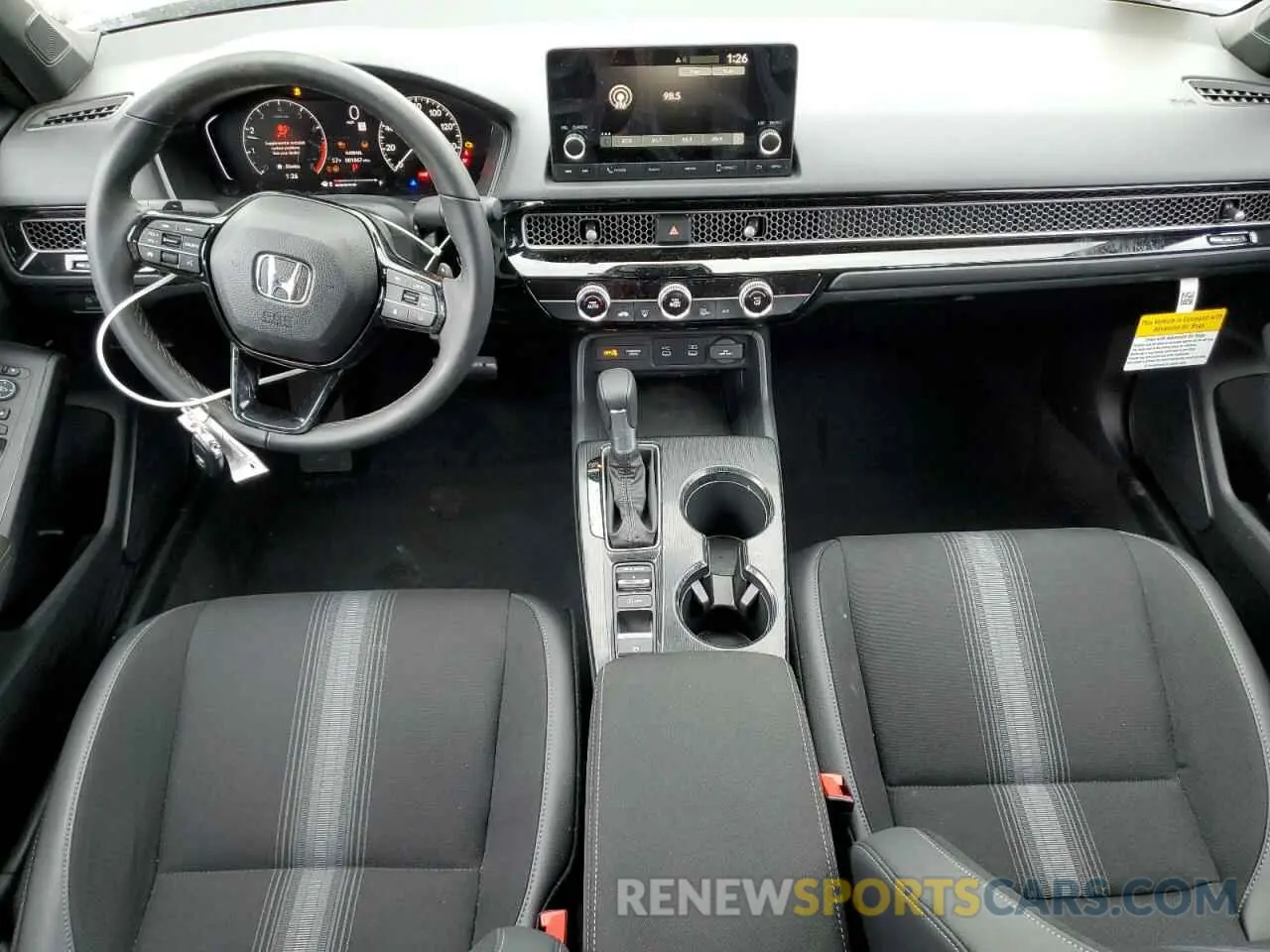 8 fotografías del automóvil dañado 2HGFE2F57SH552315 HONDA CIVIC 2025