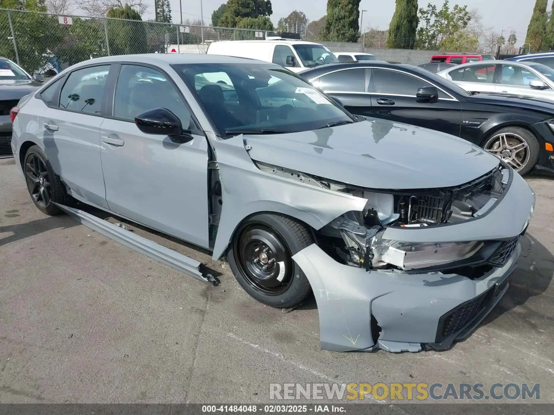 1 fotografías del automóvil dañado 2HGFE2F57SH554243 HONDA CIVIC 2025