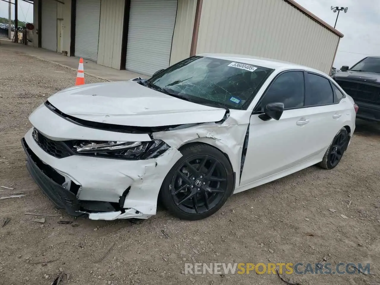 1 fotografías del automóvil dañado 2HGFE2F57SH566392 HONDA CIVIC 2025