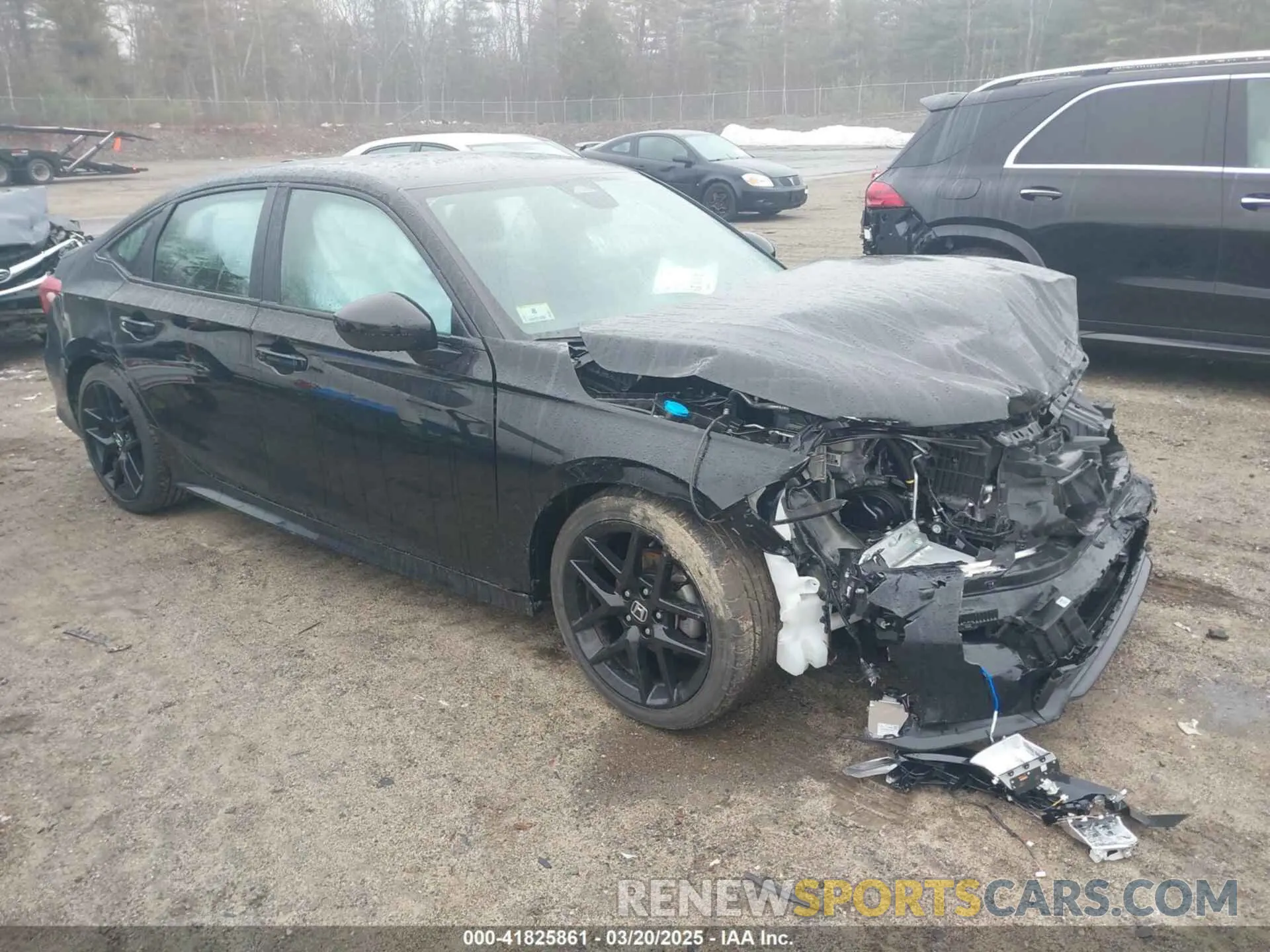1 fotografías del automóvil dañado 2HGFE2F58SH500434 HONDA CIVIC 2025
