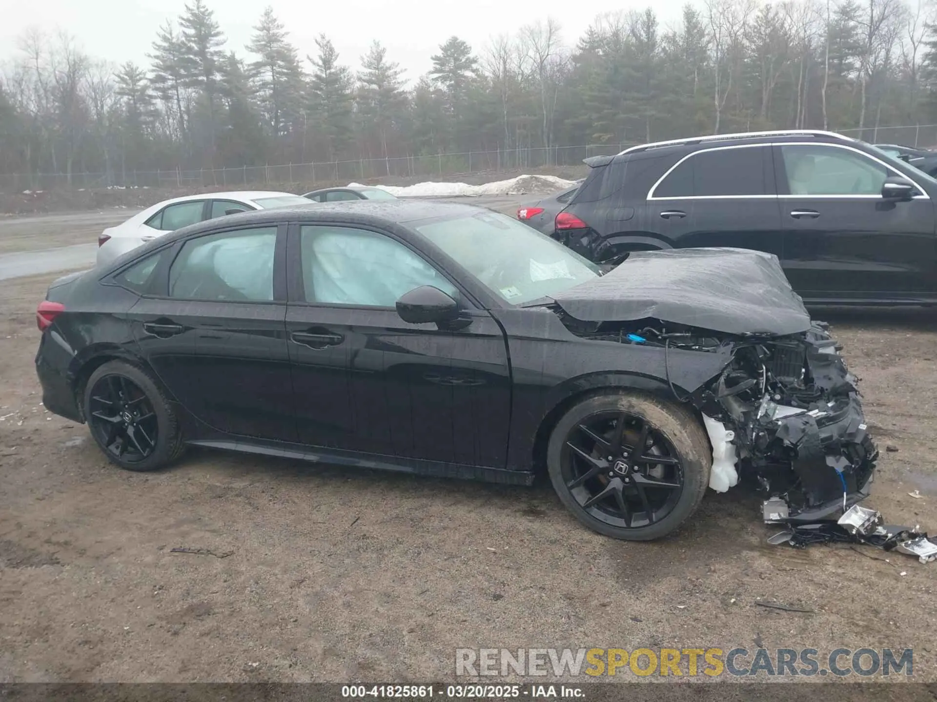 13 fotografías del automóvil dañado 2HGFE2F58SH500434 HONDA CIVIC 2025