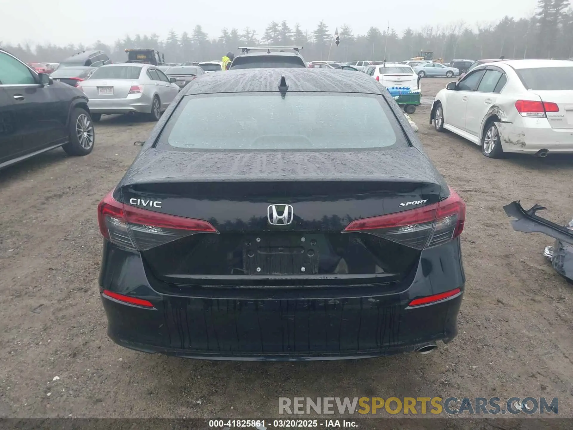 16 fotografías del automóvil dañado 2HGFE2F58SH500434 HONDA CIVIC 2025